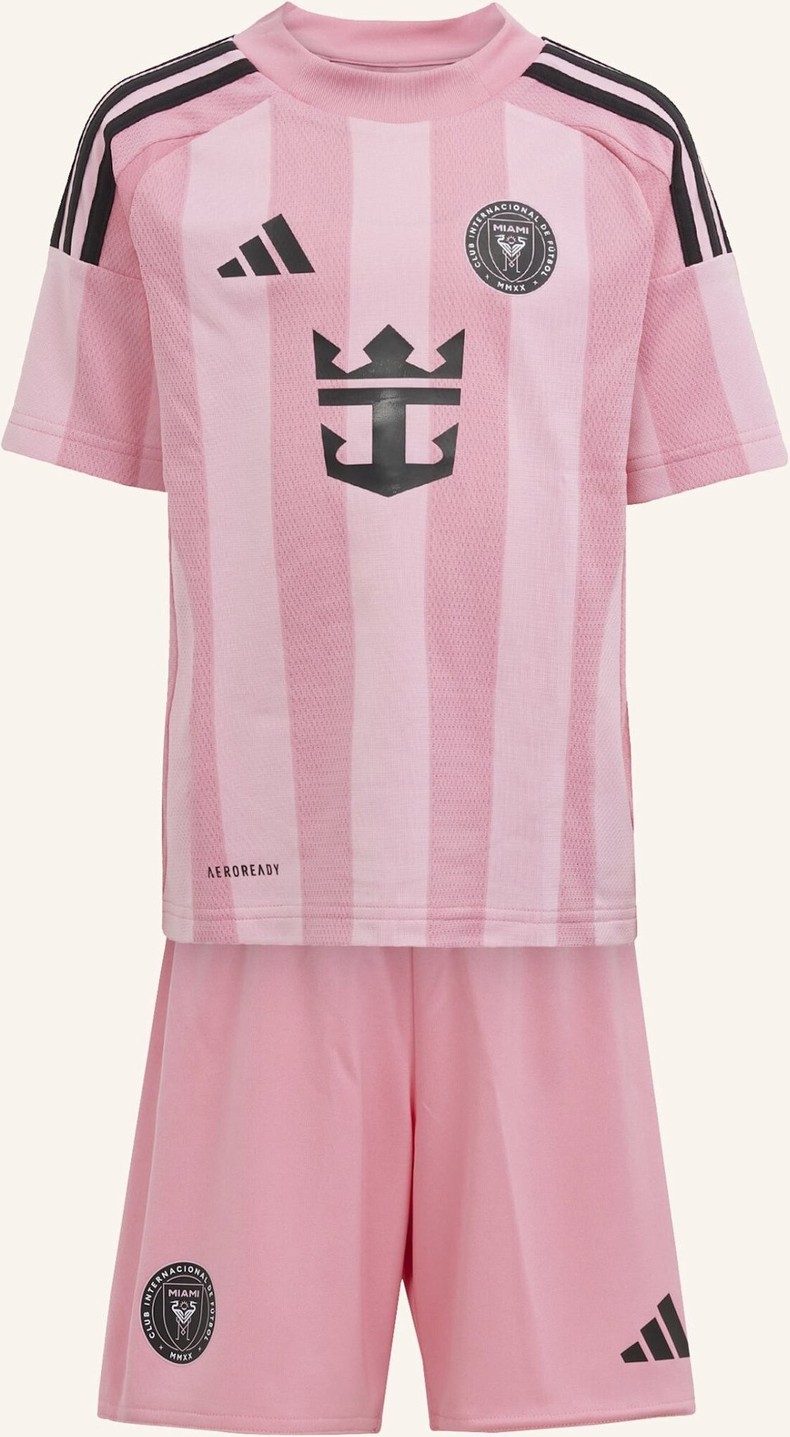 Adidas Inter Miami Cf 25/26 Messi Mini-Heimausrüstung pink