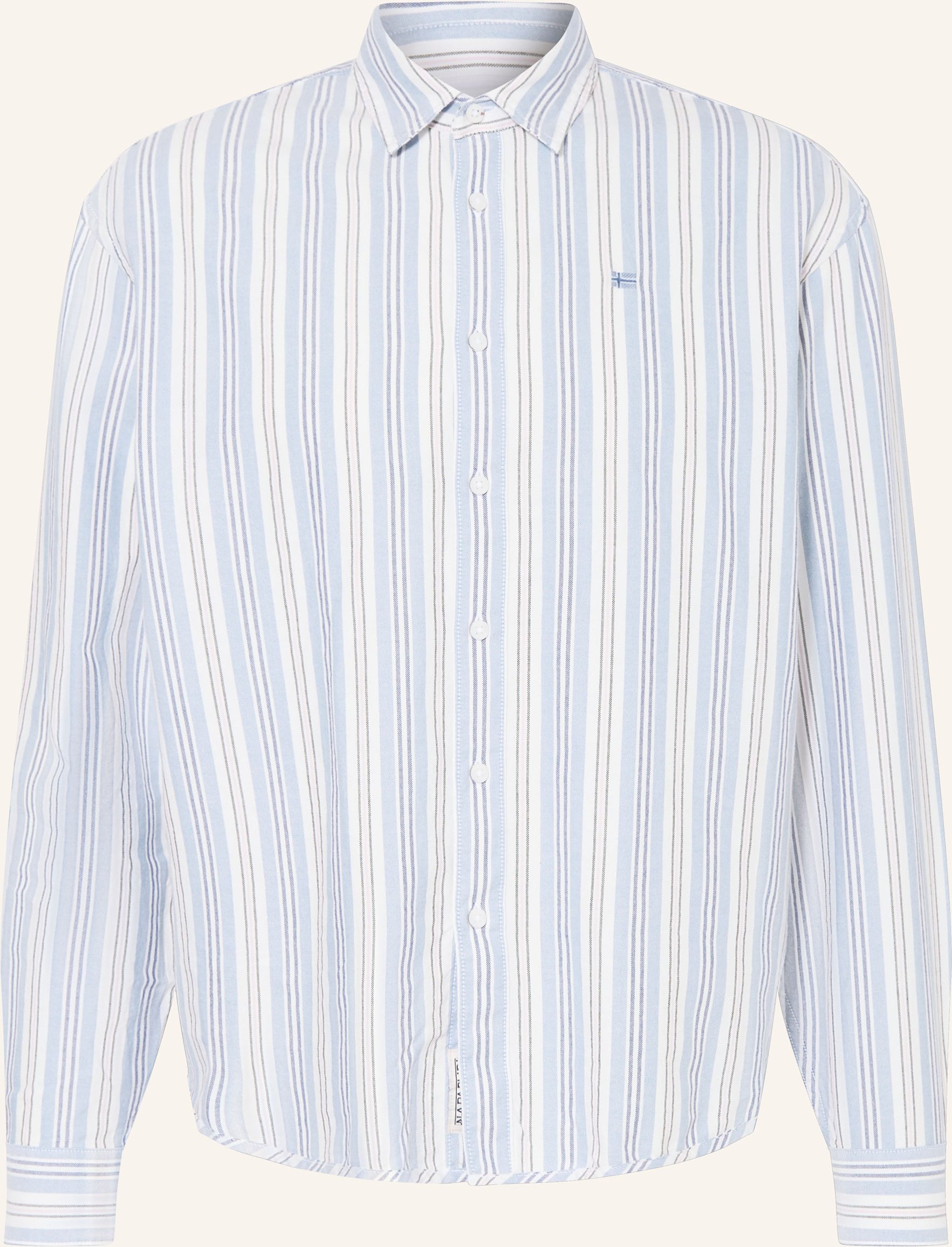 Napapijri Hemd G-Terra Comfort Fit blau