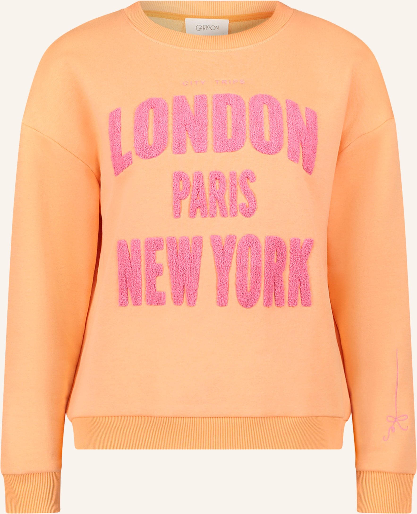Cartoon Sweatshirt orange