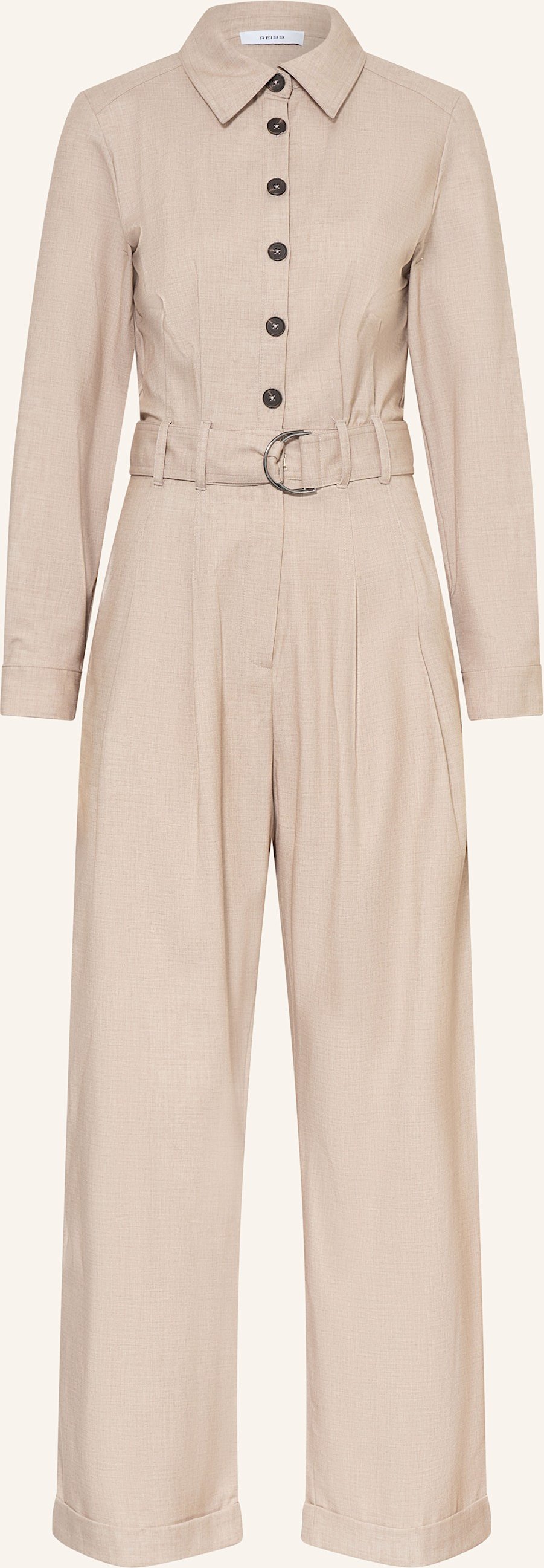 Thumbnail - Reiss Jumpsuit Abigail beige