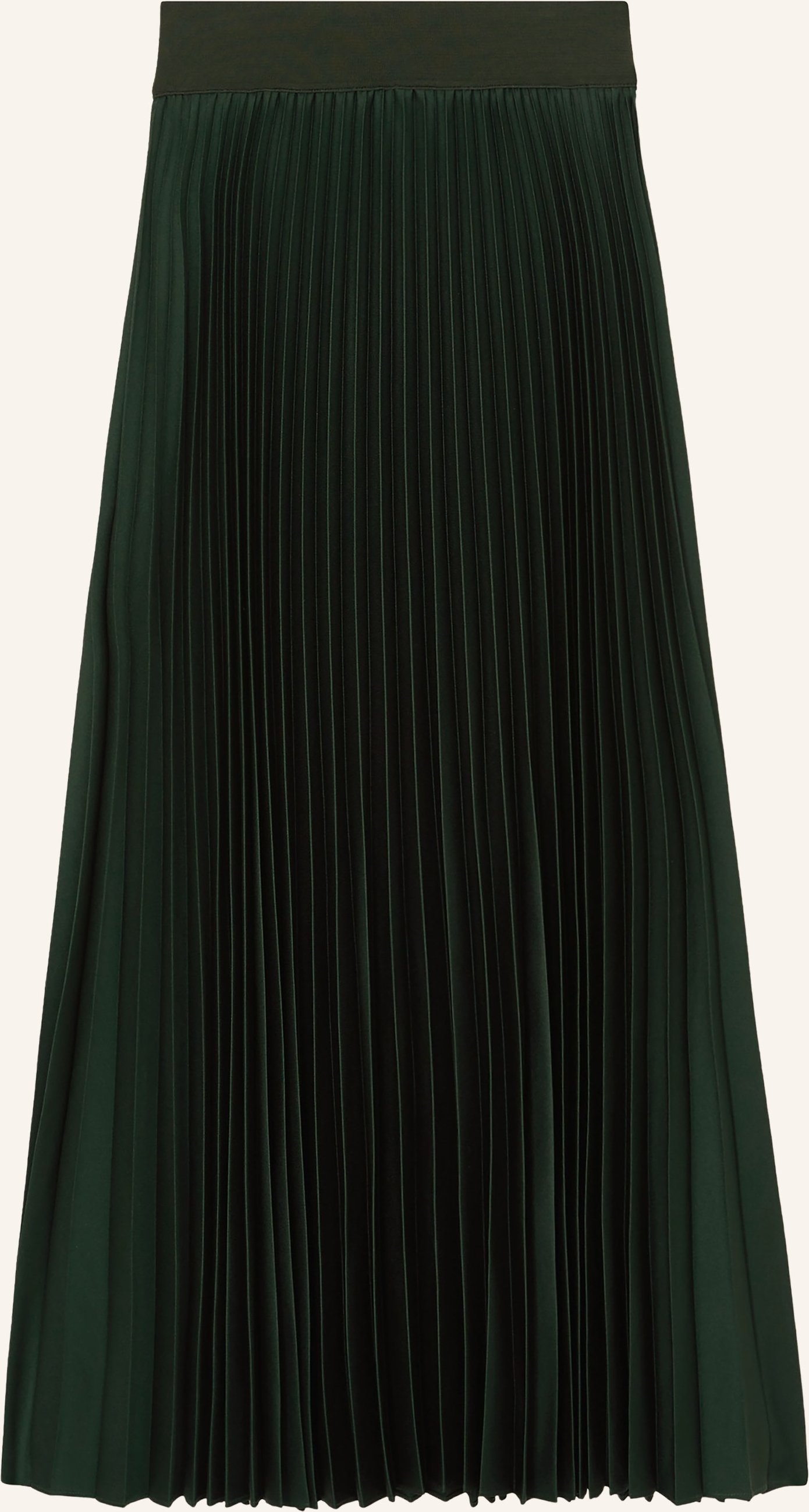 Reiss Plisseerock Seren gruen