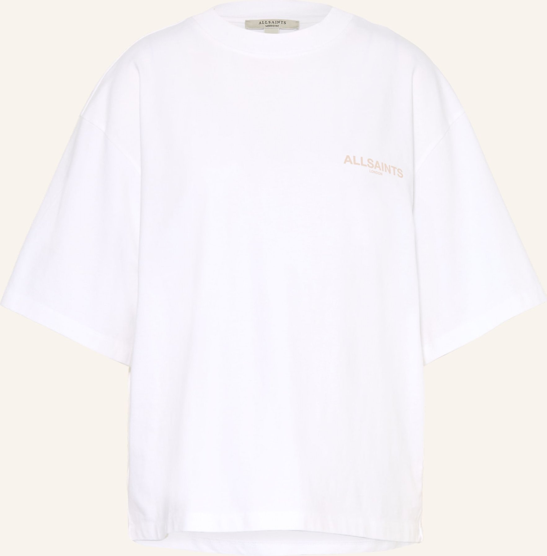 Allsaints Oversized-Shirt Tempus Amelie weiss