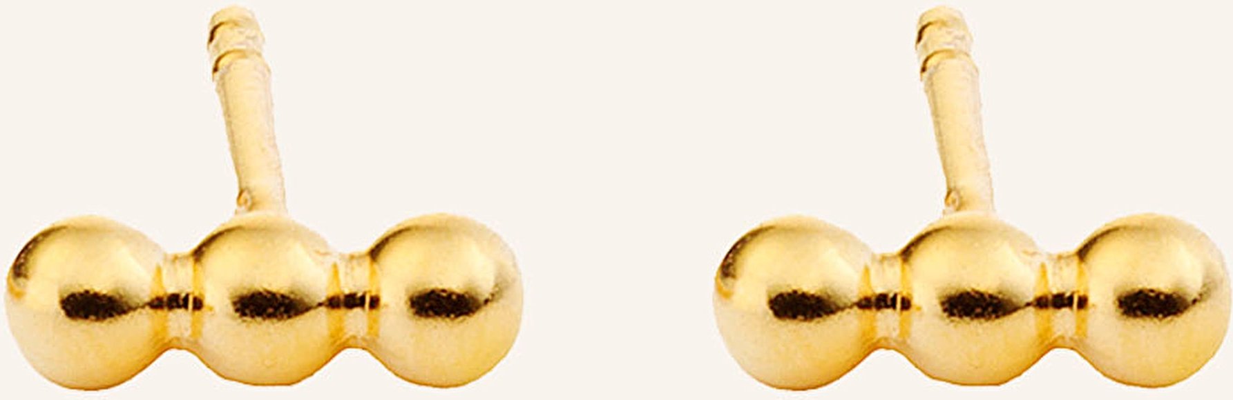 Ariane Ernst Ohrstecker Three’S Party Mini Studs gold