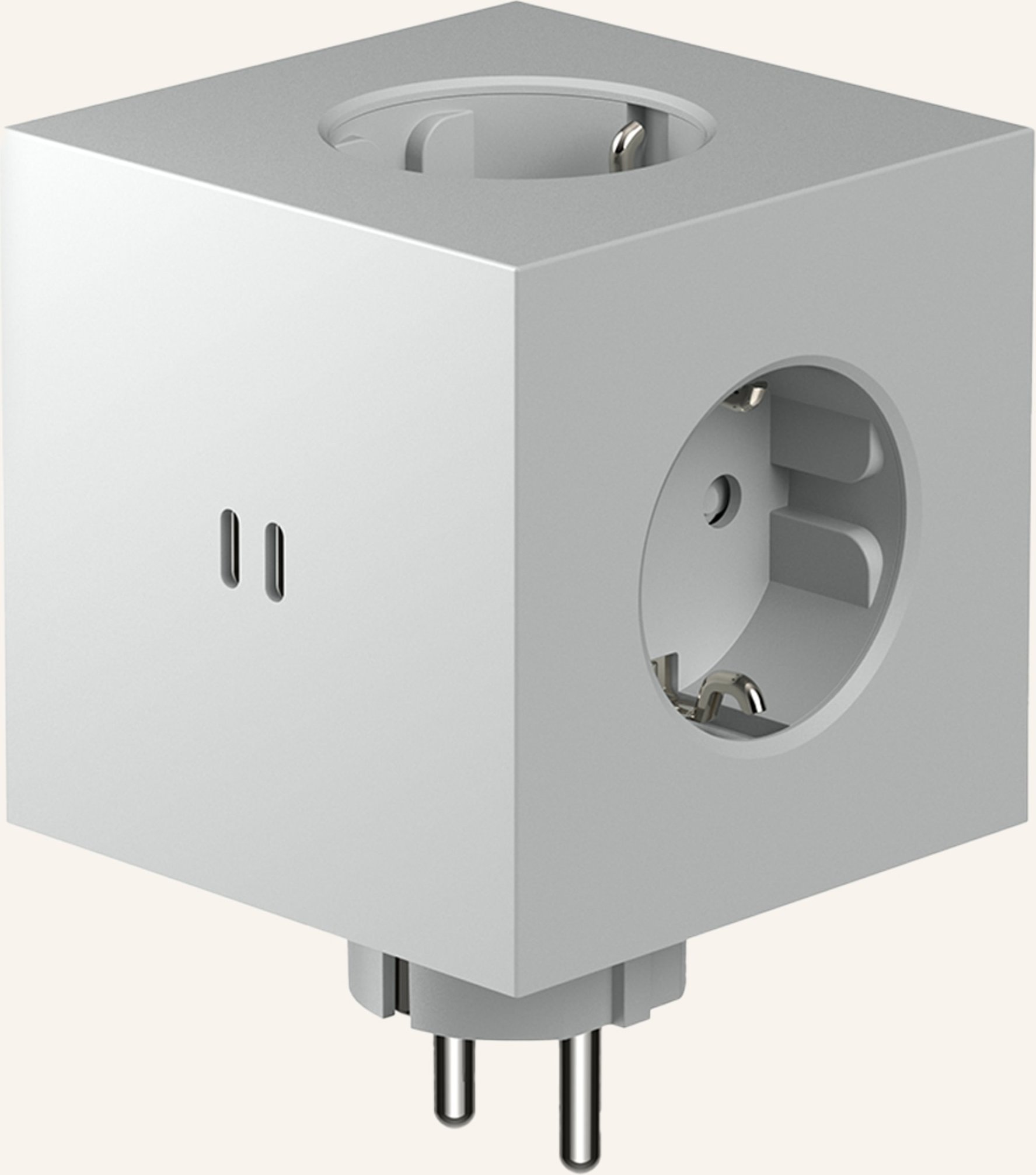 Avolt Steckdosenleiste Square 2 grau