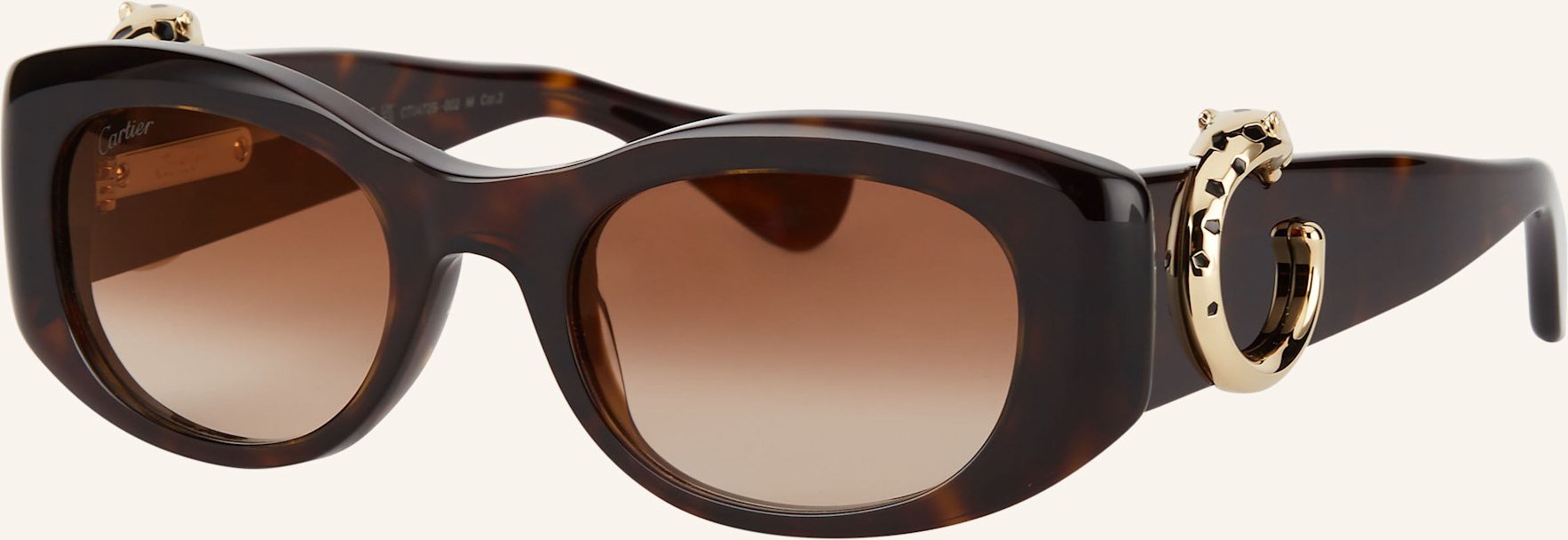 Cartier Sonnenbrille 6L001733 braun