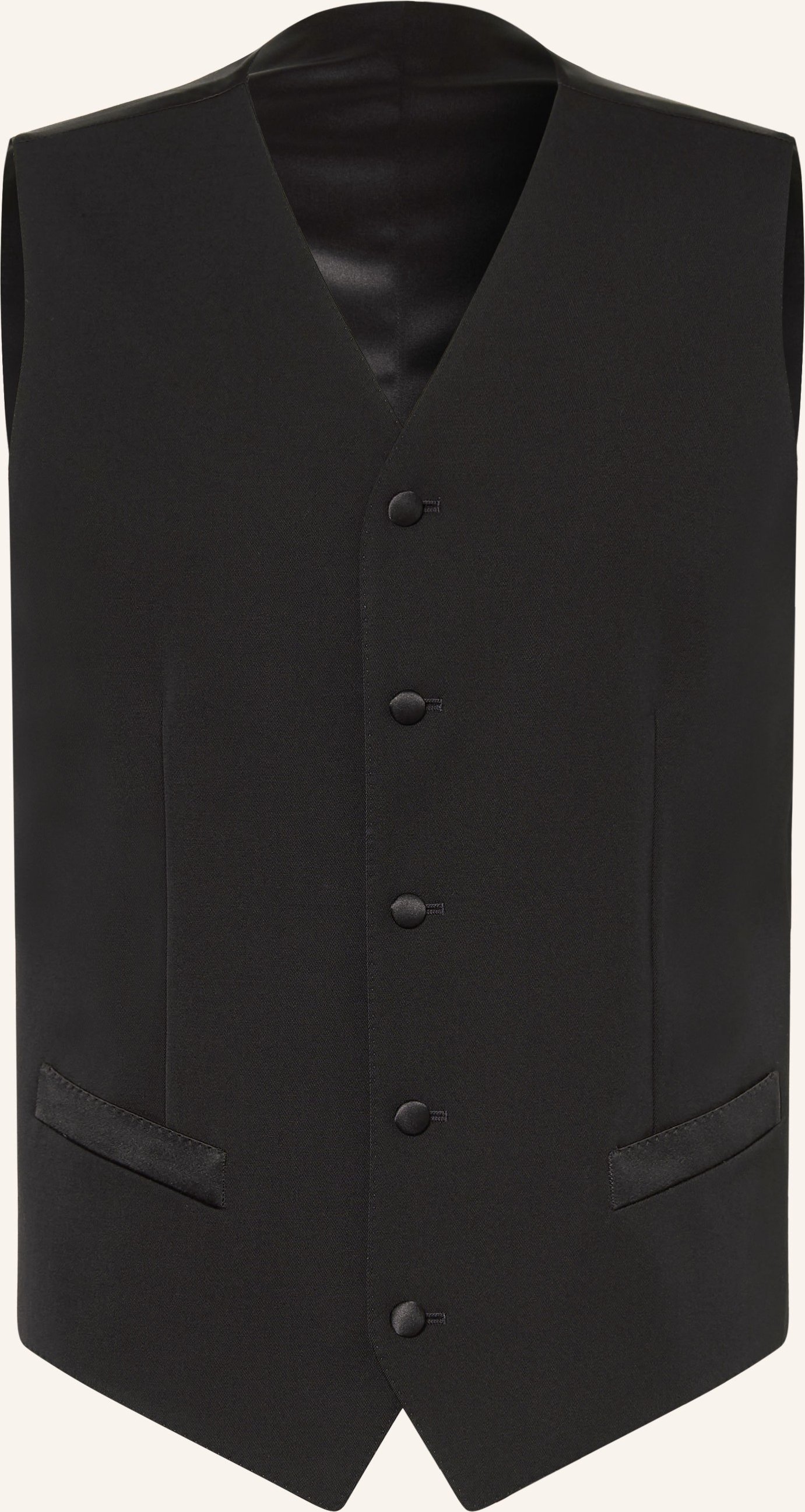 Dolce & Gabbana Anzugweste Extra Slim Fit schwarz