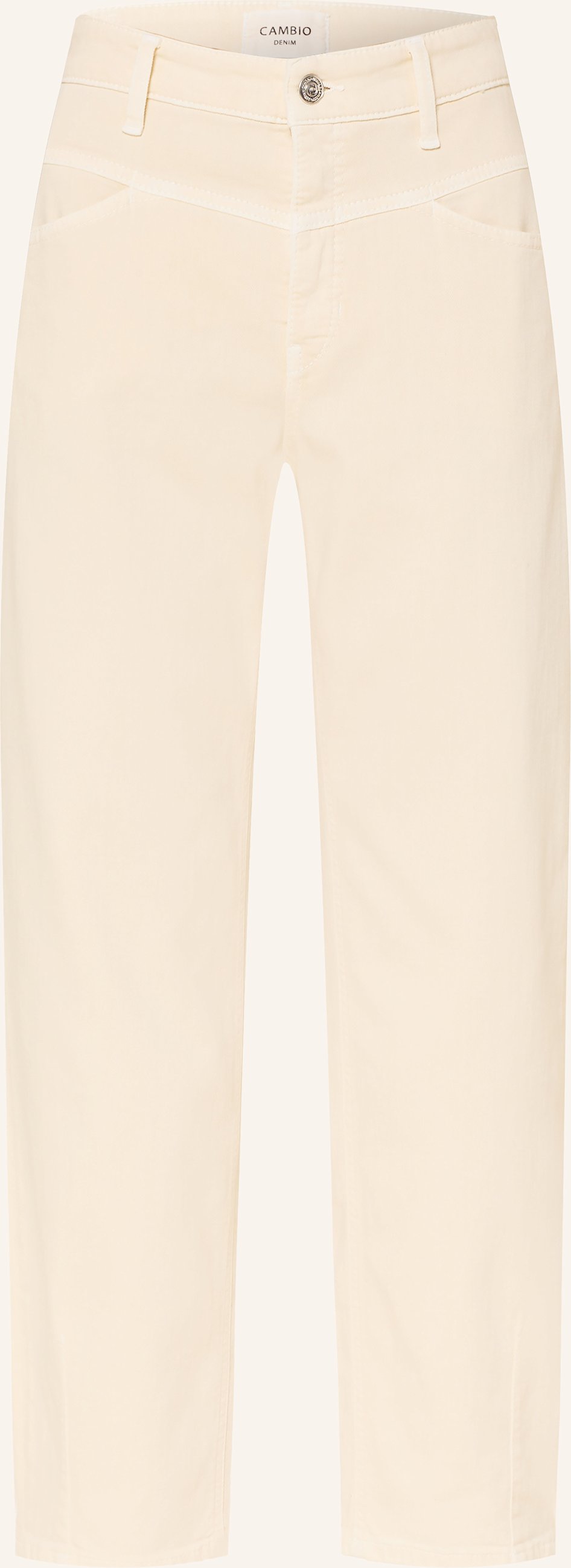 Cambio Cropped Jeans Elin weiss