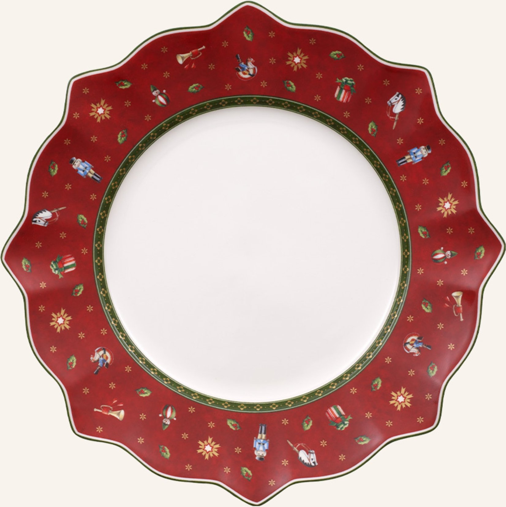 Villeroy & Boch Speiseteller Rot Toy's Delight rot