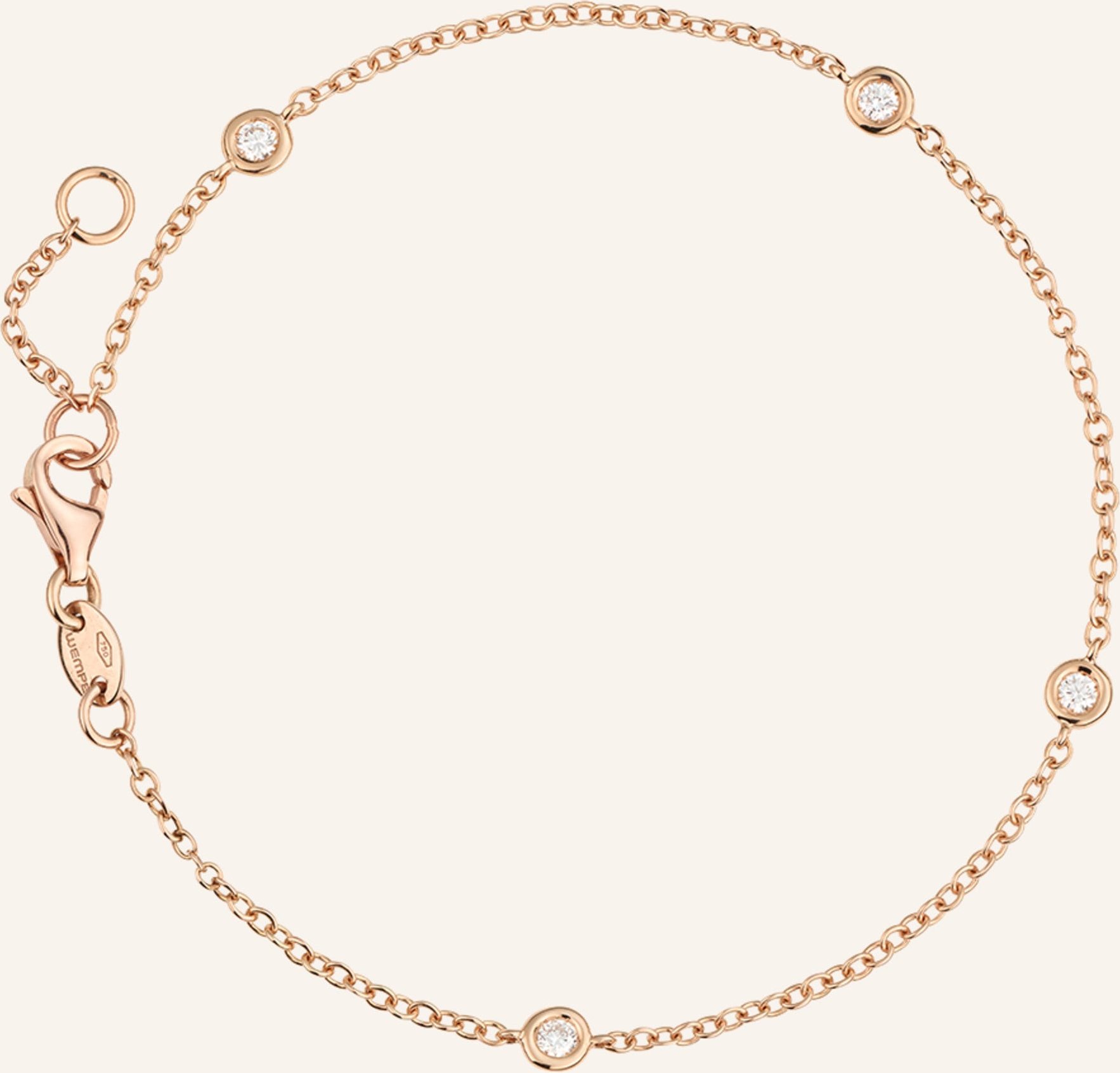 Wempe Fine Jewelry Armband Minimalism rosegold