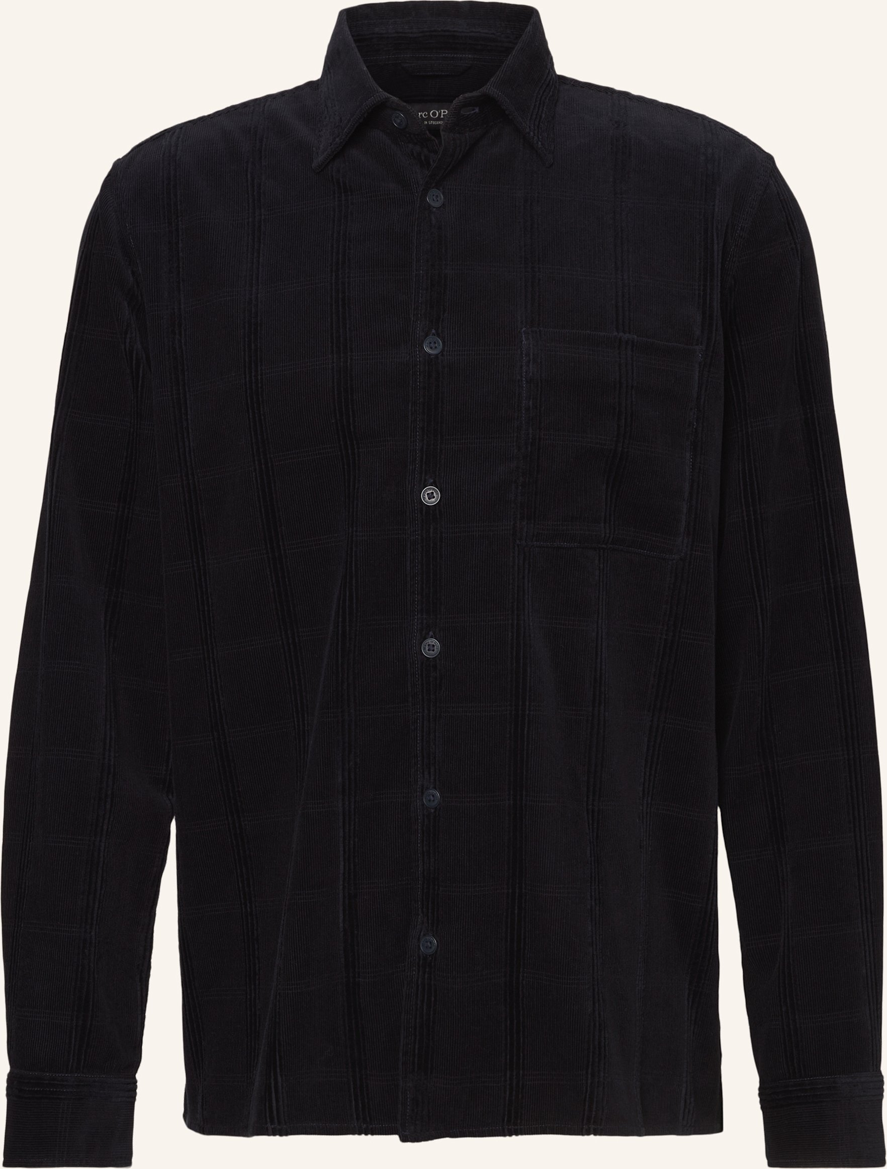 Marc O'polo Cordhemd blau