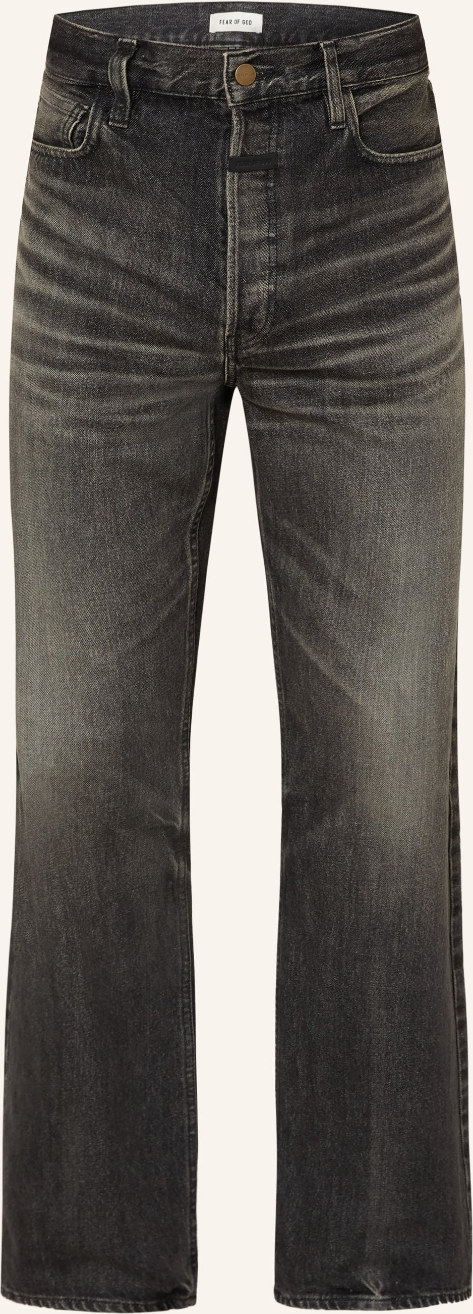 Fear Of God Jeans Straight Fit schwarz