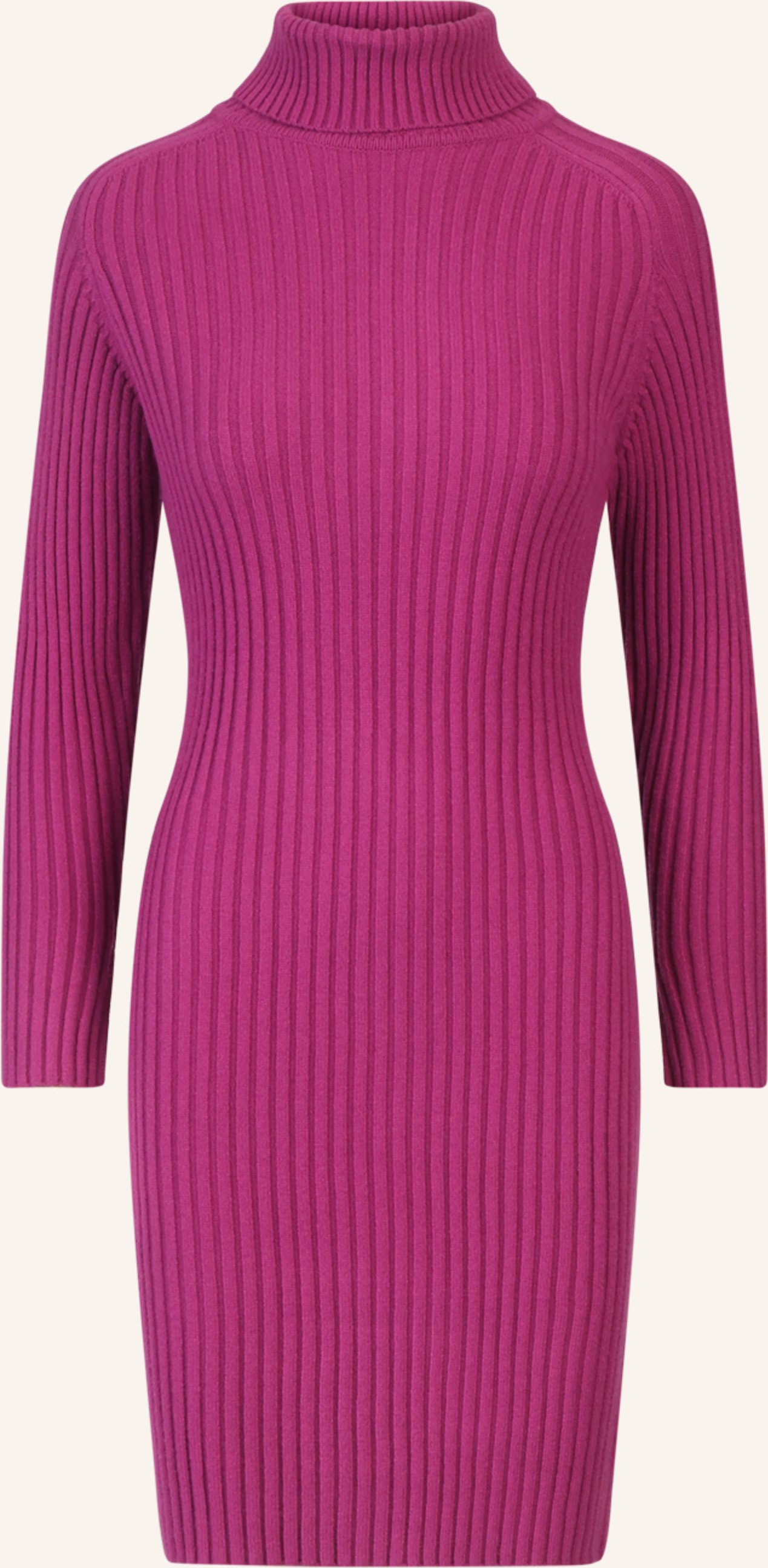 Thumbnail - Apart Rippenstrickkleid lila