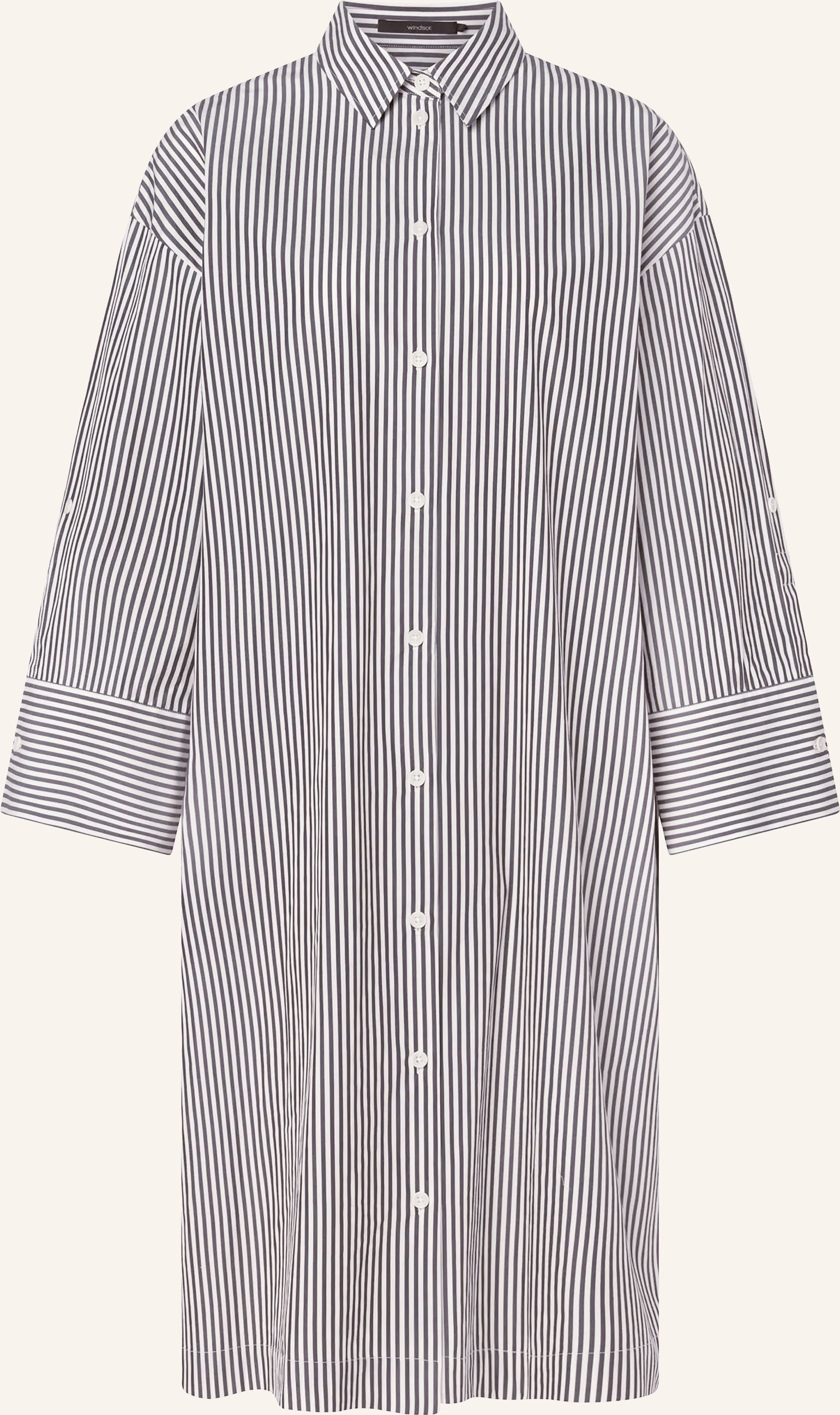 Windsor. Hemdblusenkleid braun