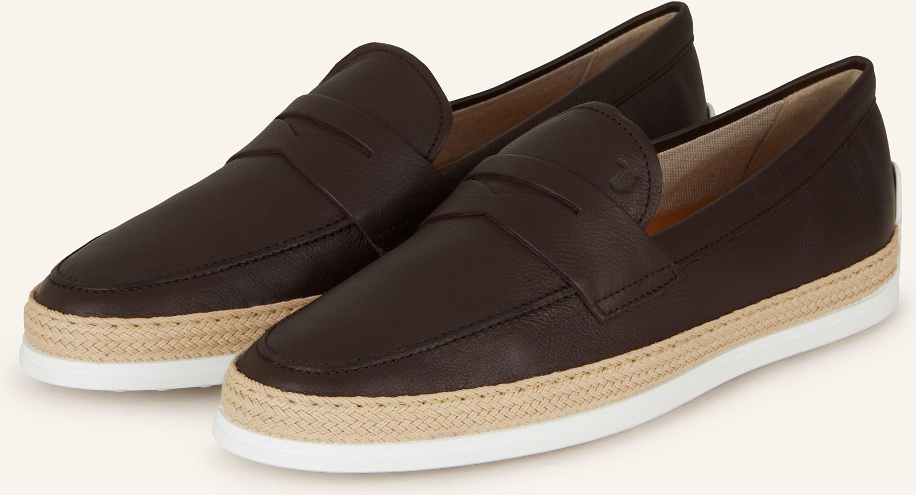 Thumbnail - Tod's Penny-Loafer braun