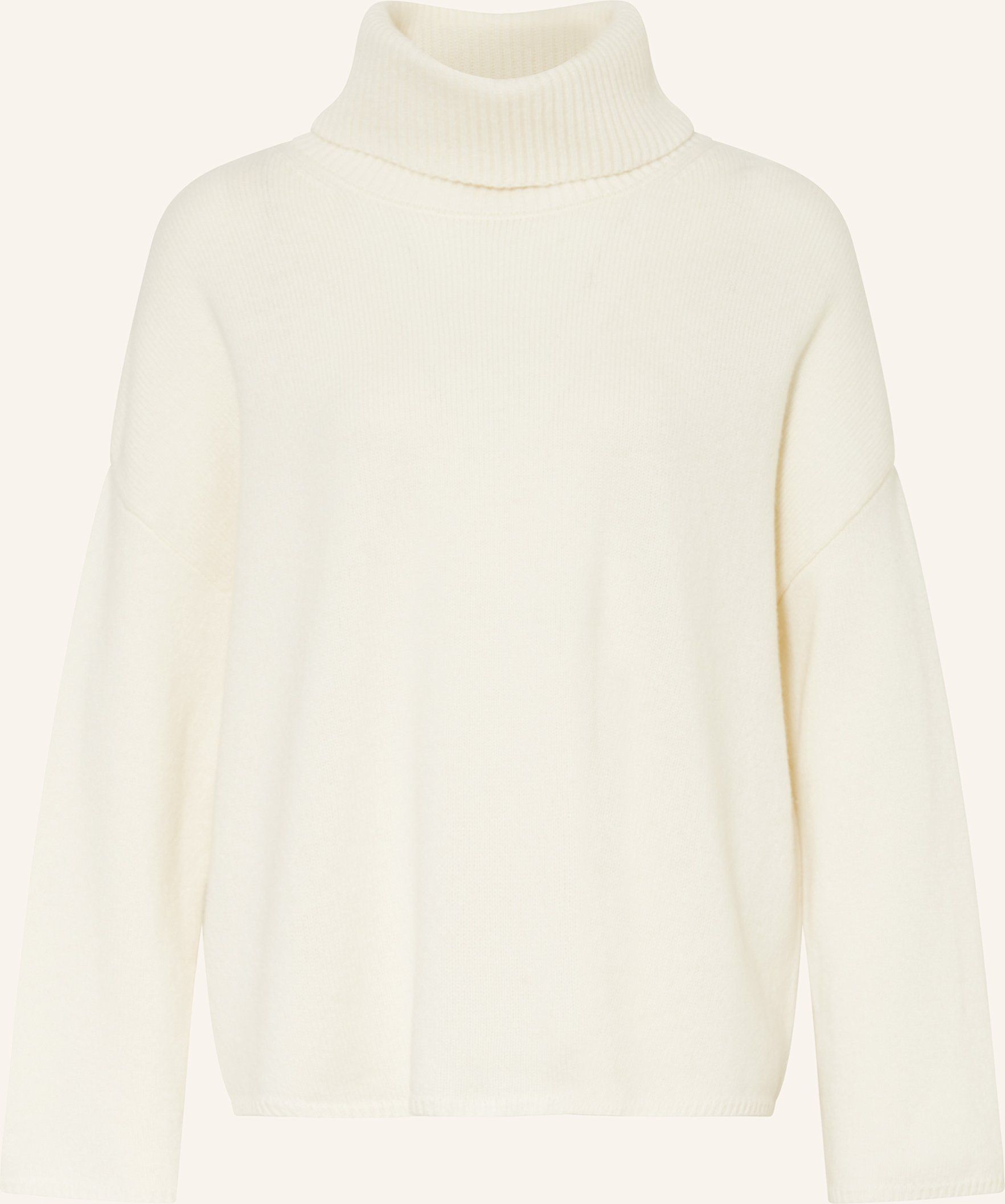 Mrs & Hugs Rollkragenpullover weiss