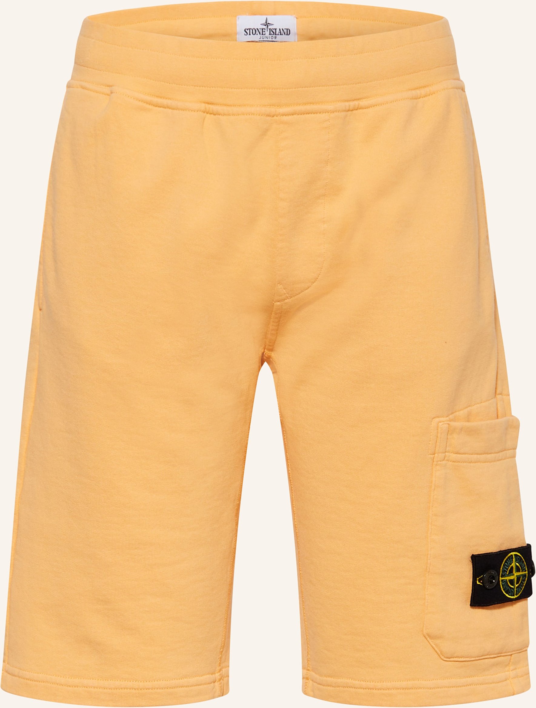 Stone Island Junior Cargo-Sweatshorts orange