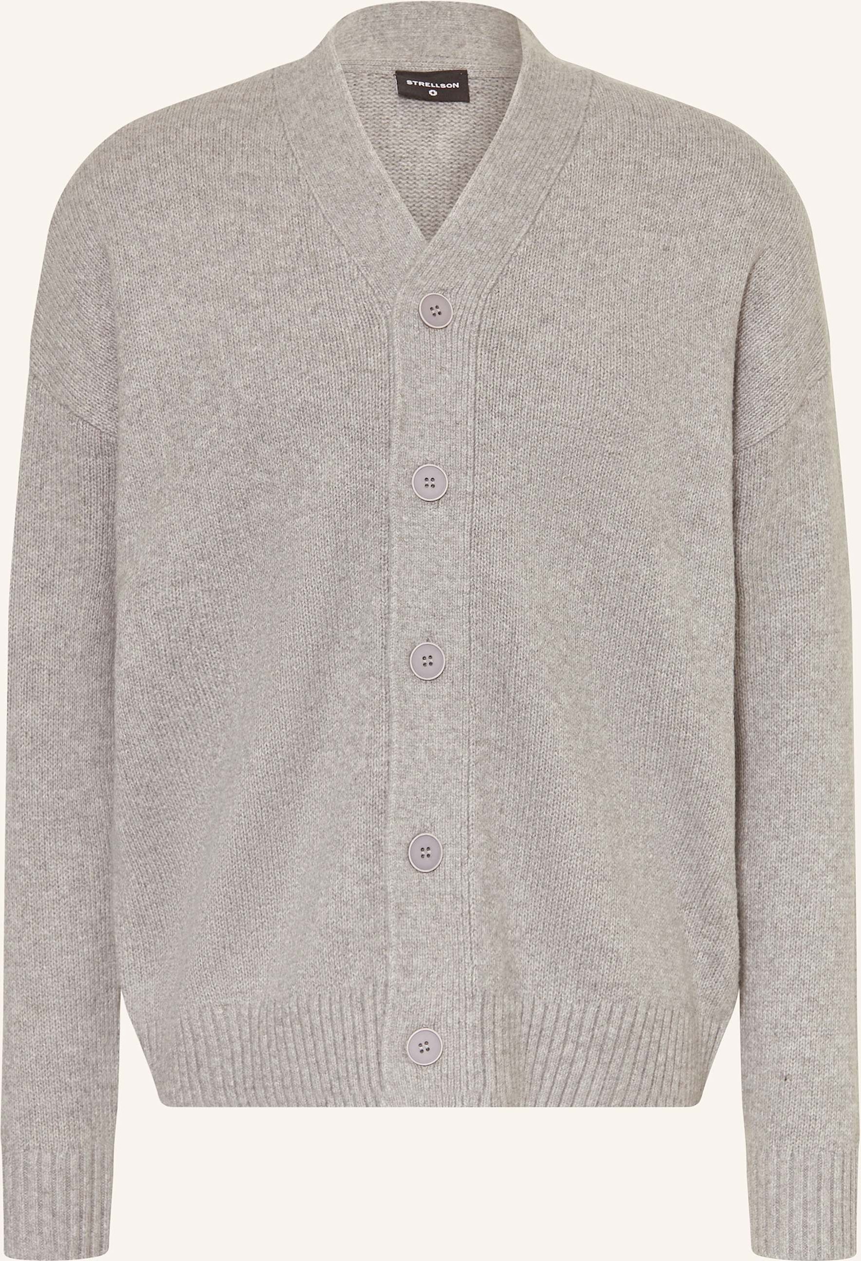 Strellson Strickjacke Tito grau