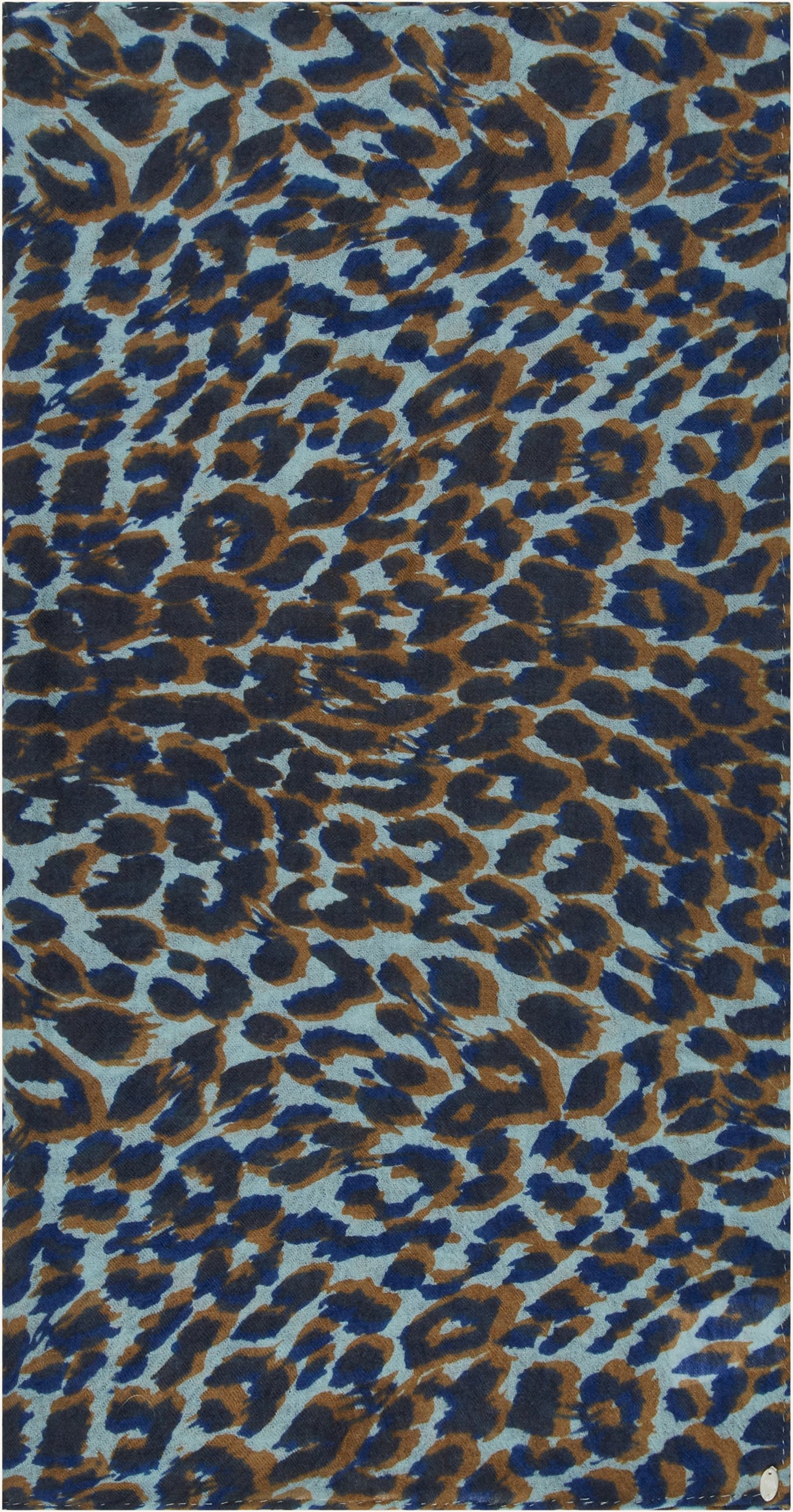 Friendly Hunting Cashmere-Tuch blau