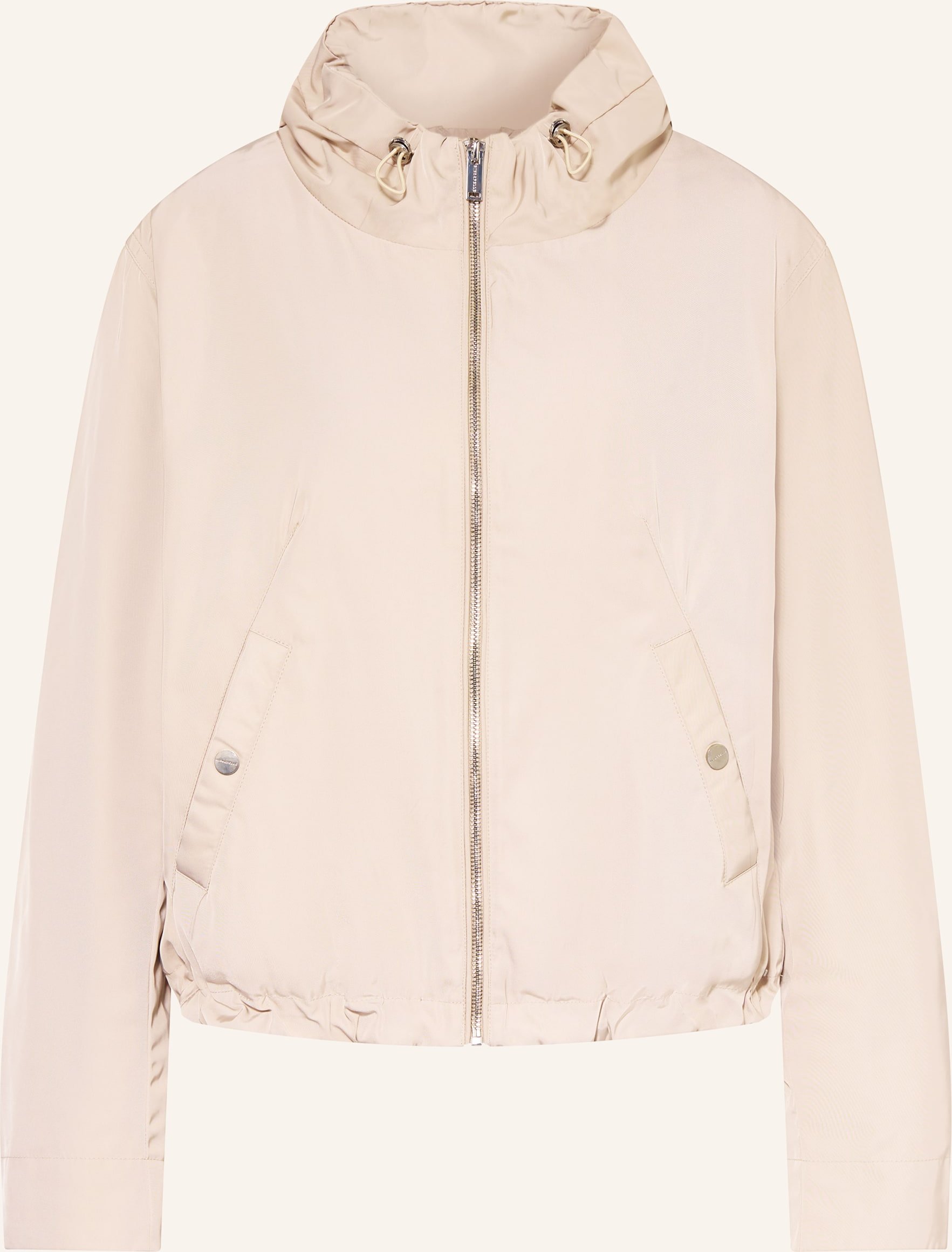 Rino & Pelle Jacke Xina Aus Satin beige