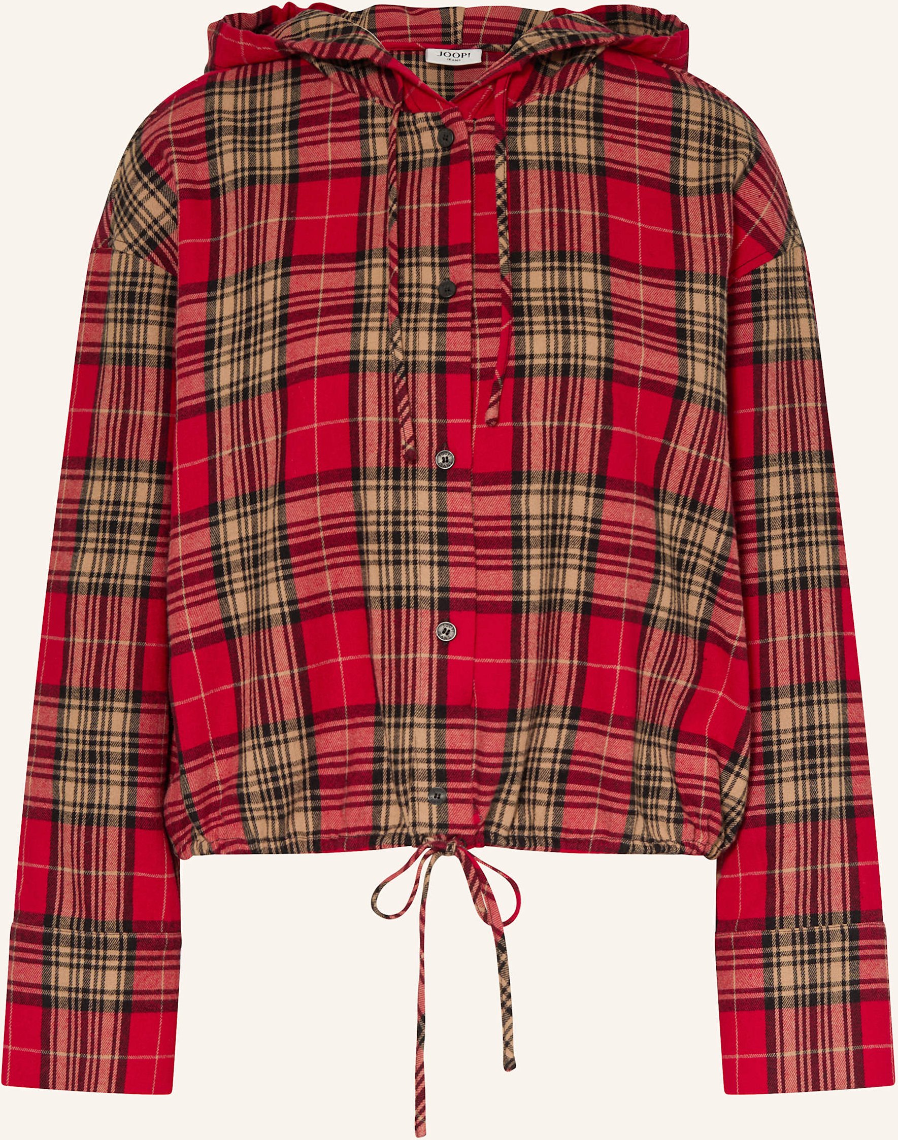 Joop! Jeans Flanelljacke Bridget rot