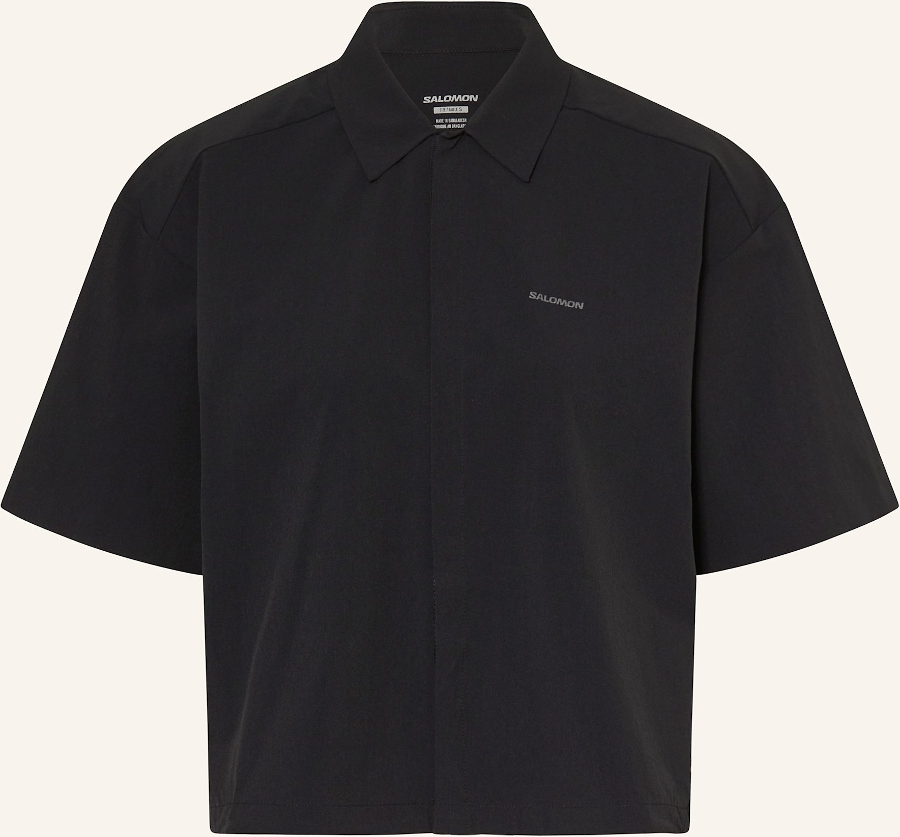 Salomon Outdoor-Bluse Xplration schwarz