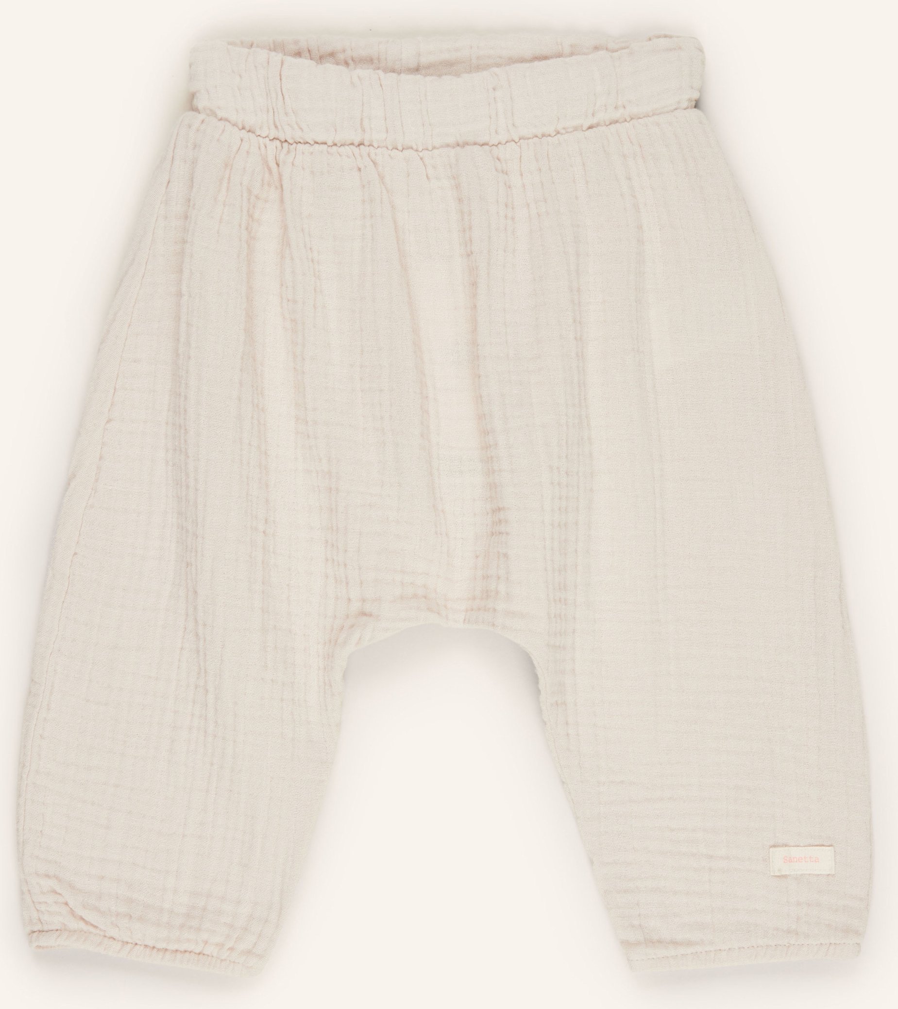 Sanetta Musselinhose beige