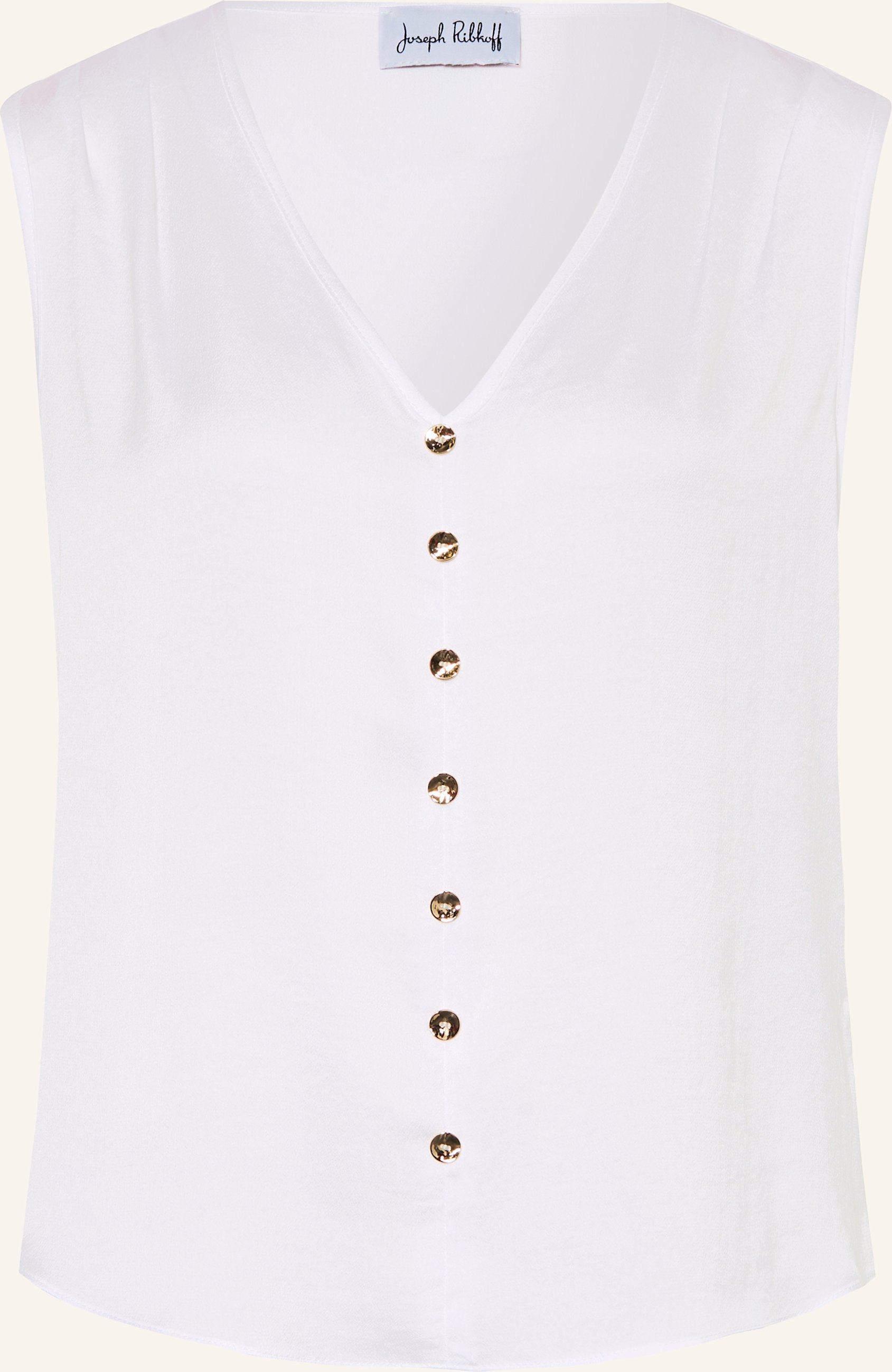 Joseph Ribkoff Blusentop Aus Satin weiss