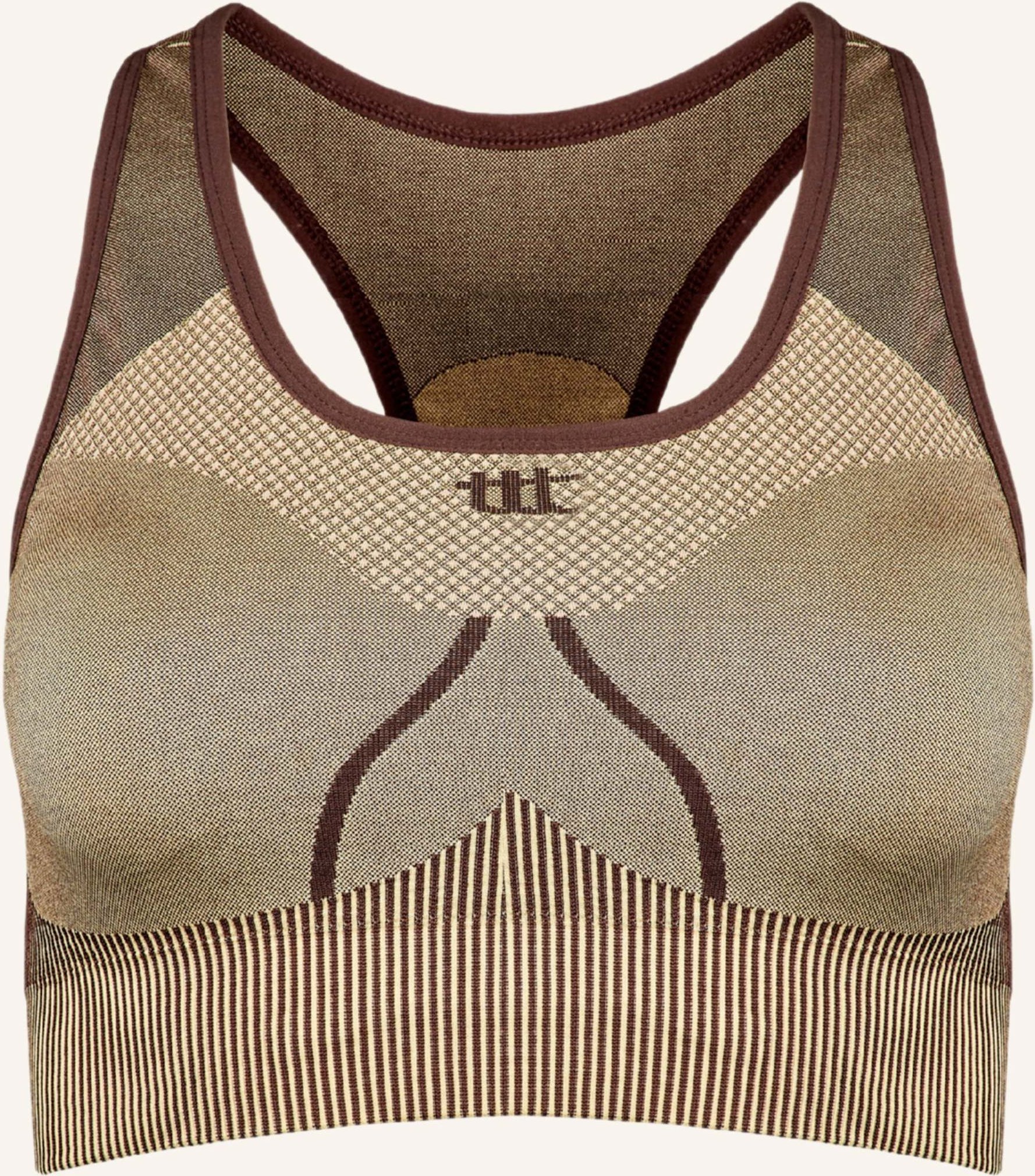 To The Top Sports Bra Seamless braun