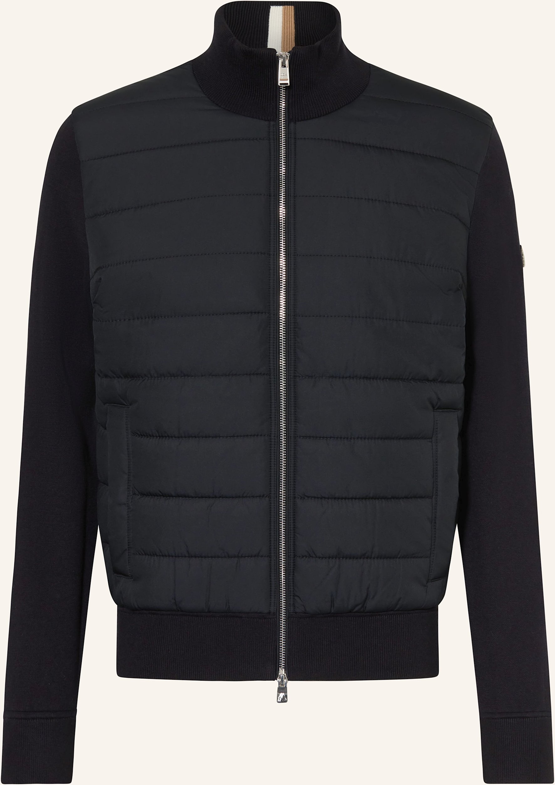 Thumbnail - Boss Steppjacke H-Hernesto Im Materialmix schwarz