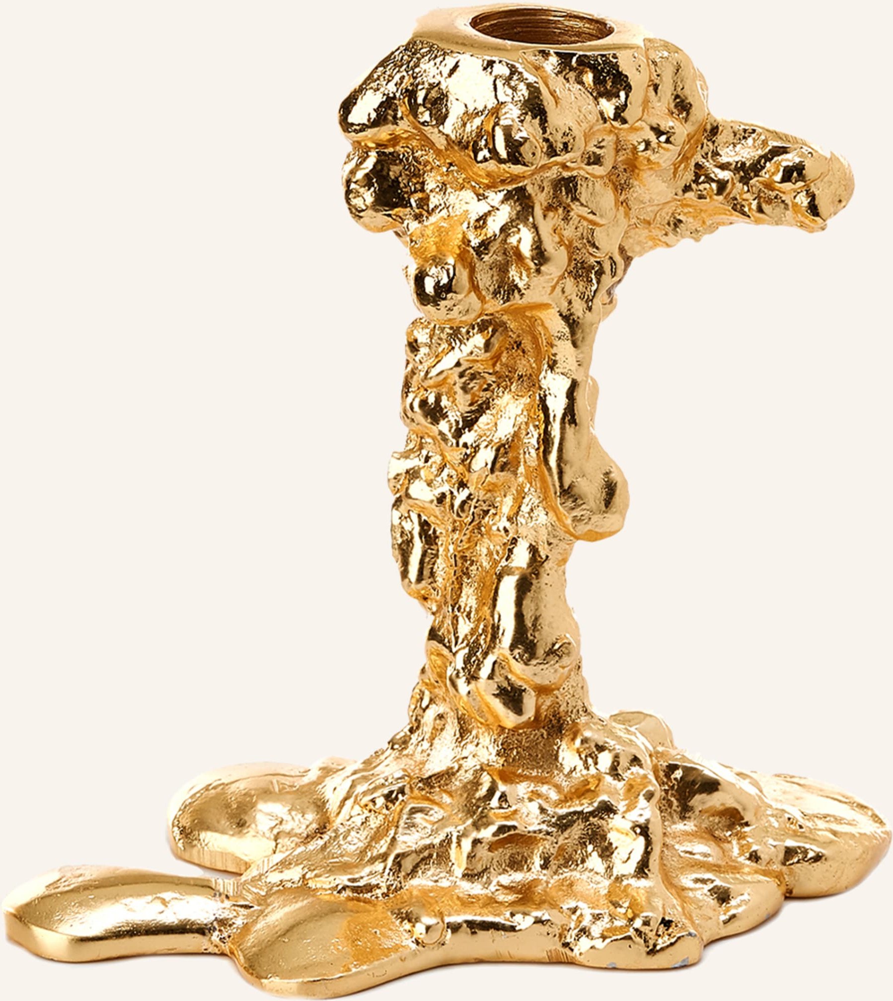 Polspotten Kerzenhalter Drip Small gold