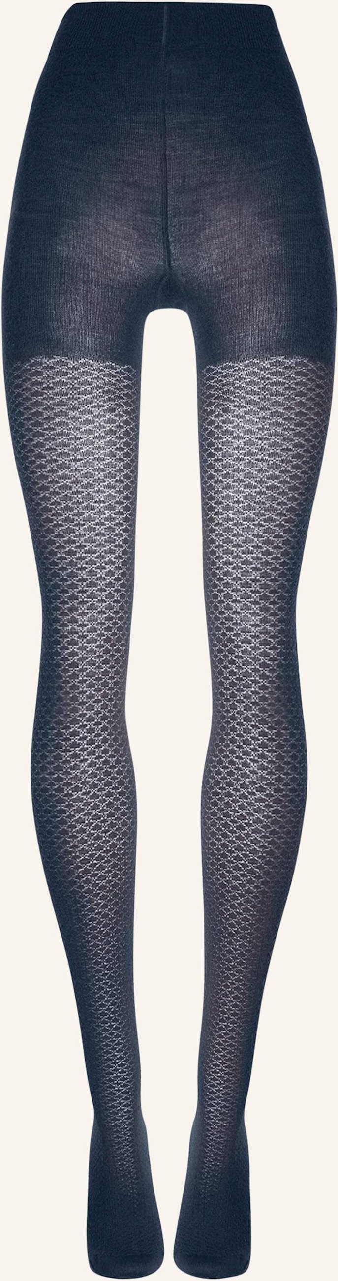 Wolford Wolford Tights Merino Pattern Tights blau