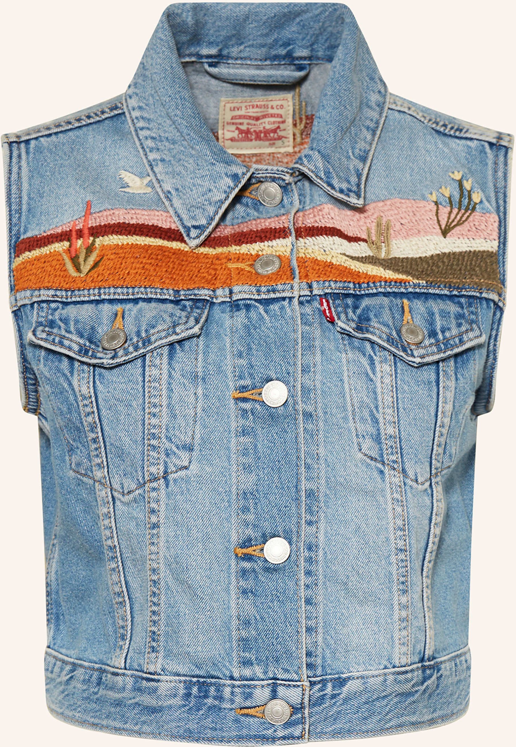 Thumbnail - Levi's® Jeansweste blau