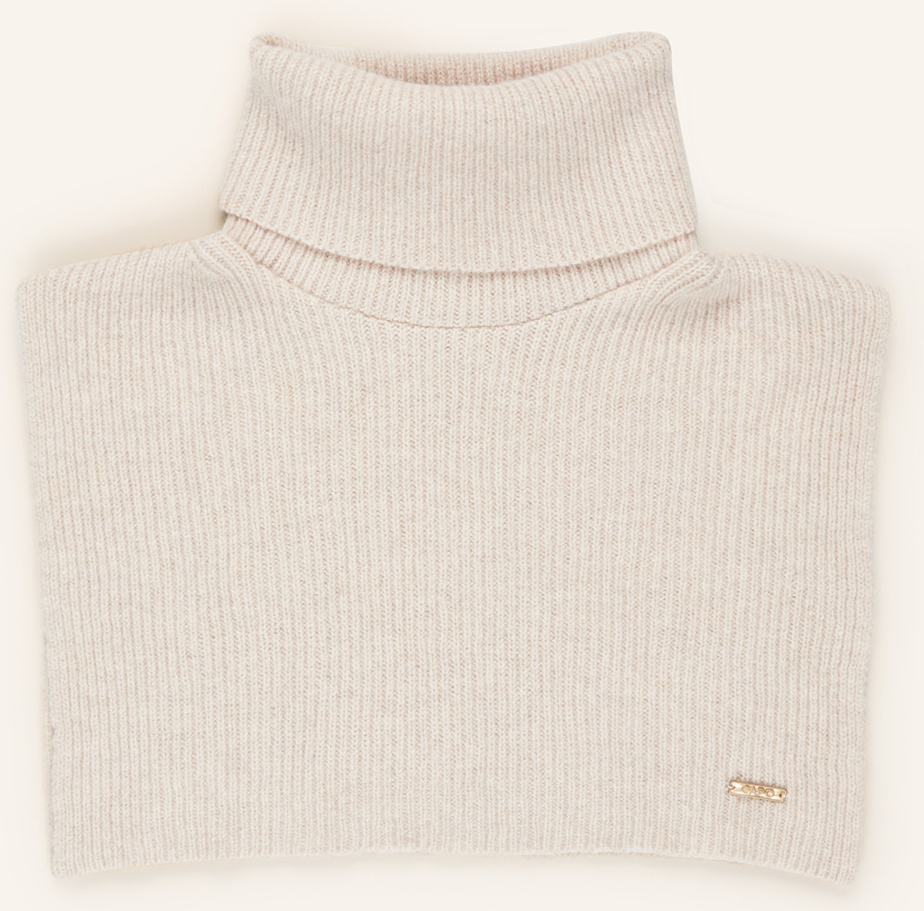 Capo Rollkragen Mit Cashmere beige