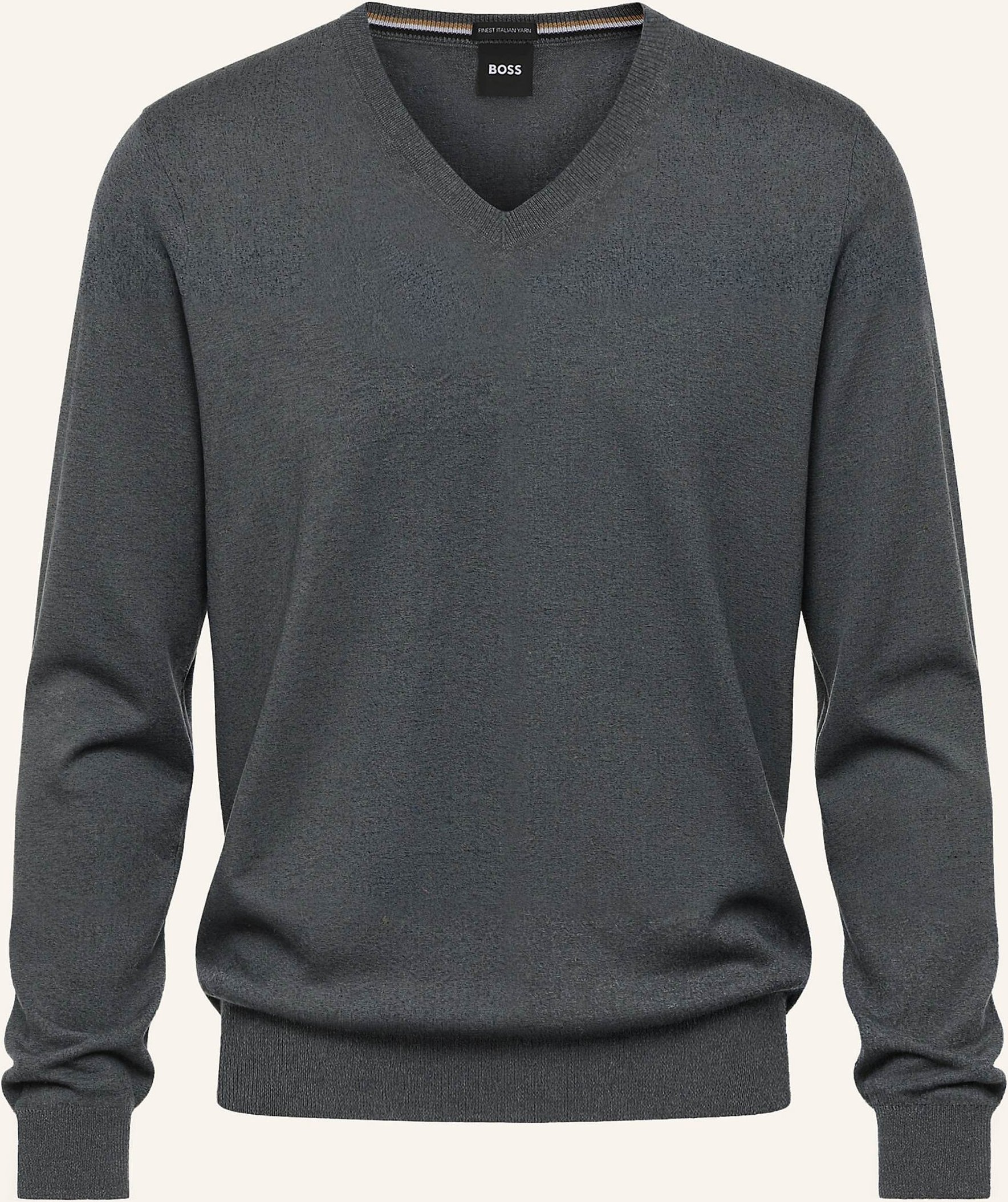 Boss Pullover Baram-L Regular Fit grau