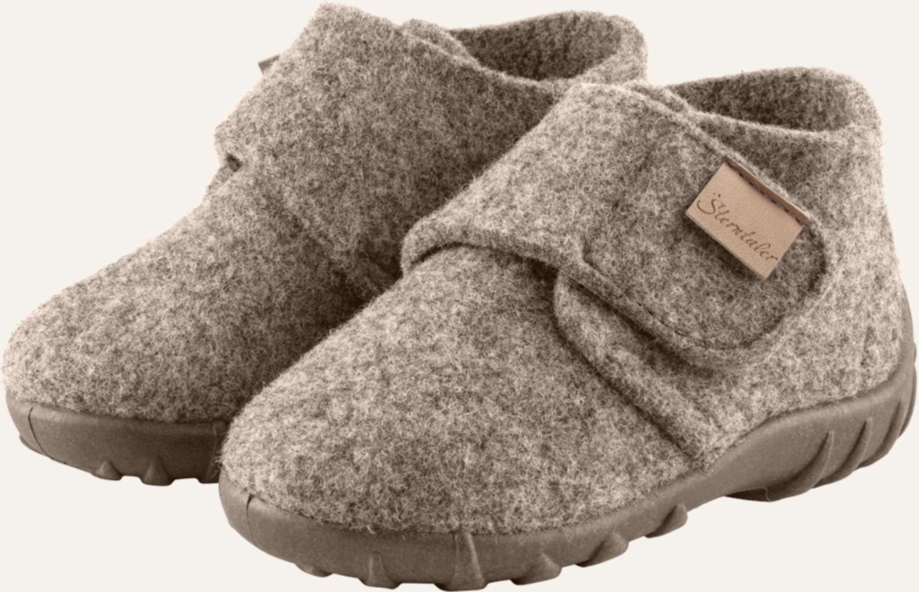 Sterntaler Hausschuh Uni braun