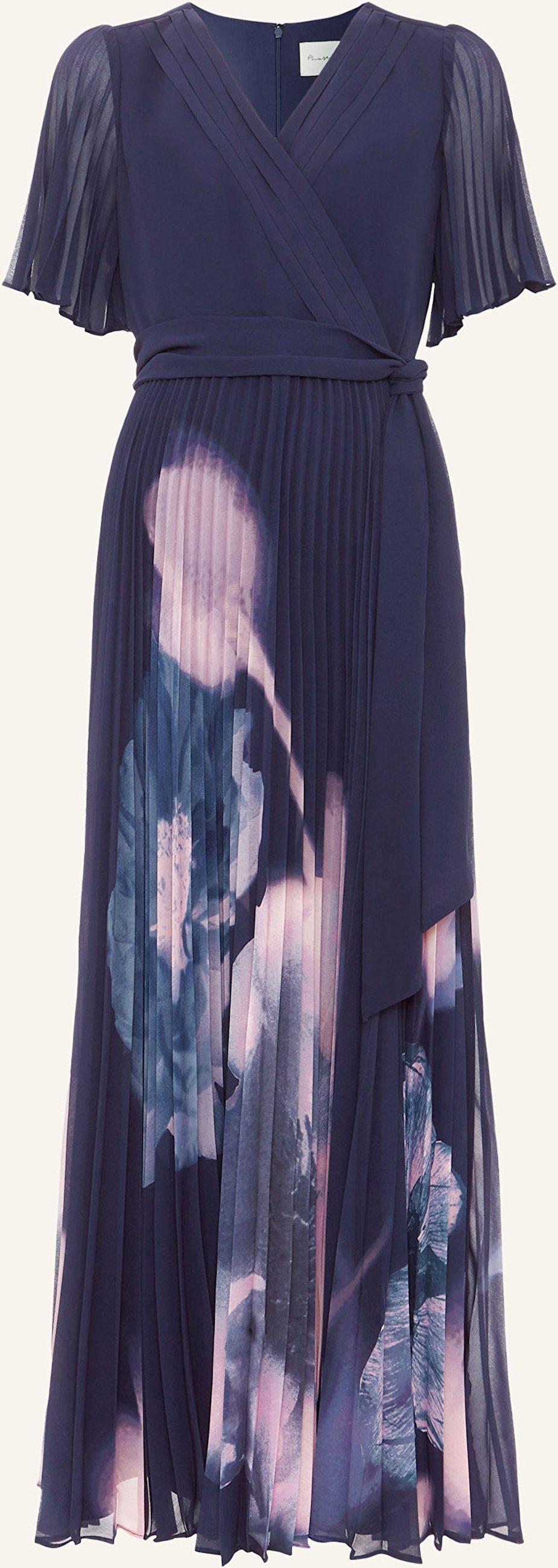 Phase Eight Plisseekleid Abigail blau