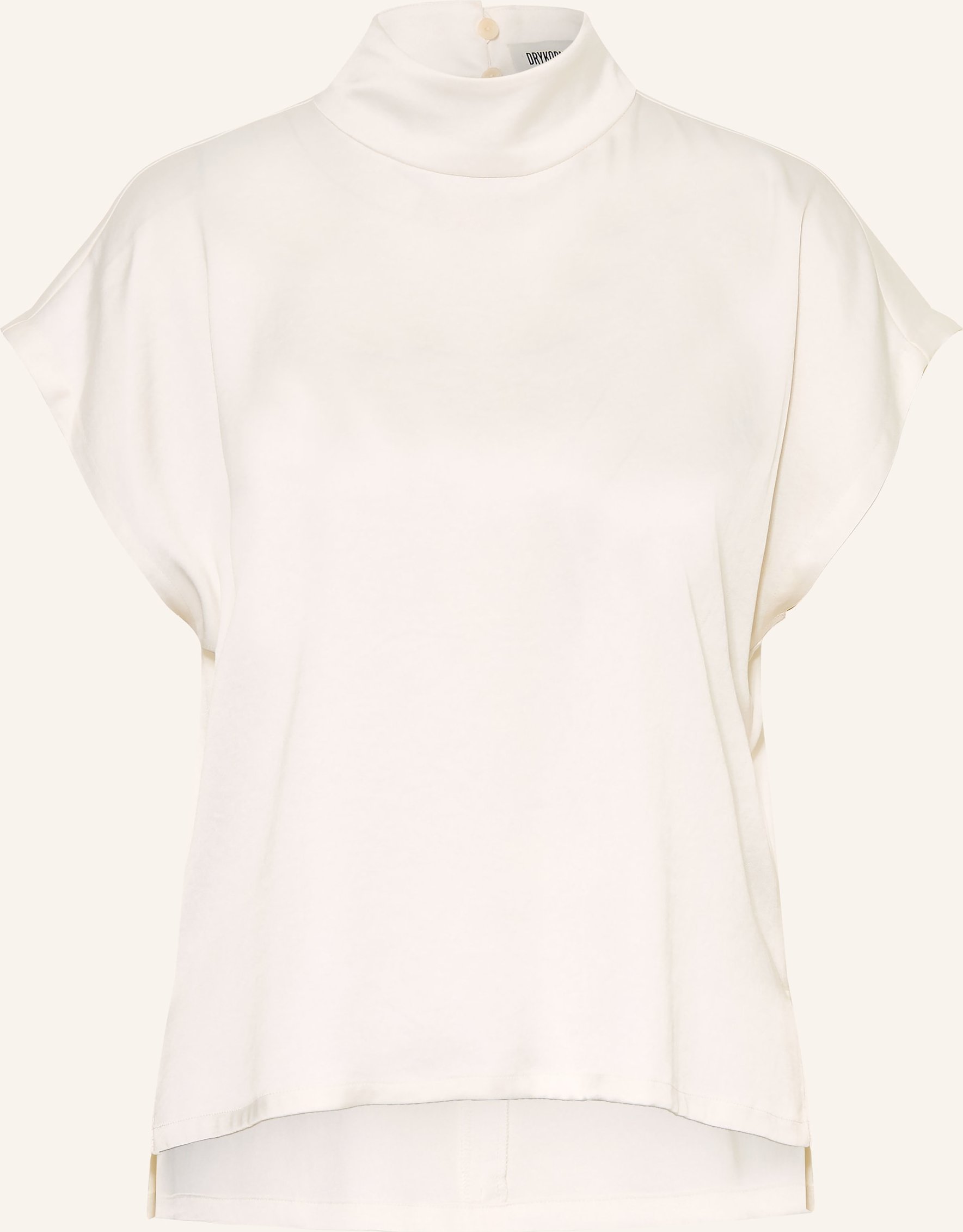 Thumbnail - Drykorn Blusenshirt Alaria_1 Aus Satin weiss