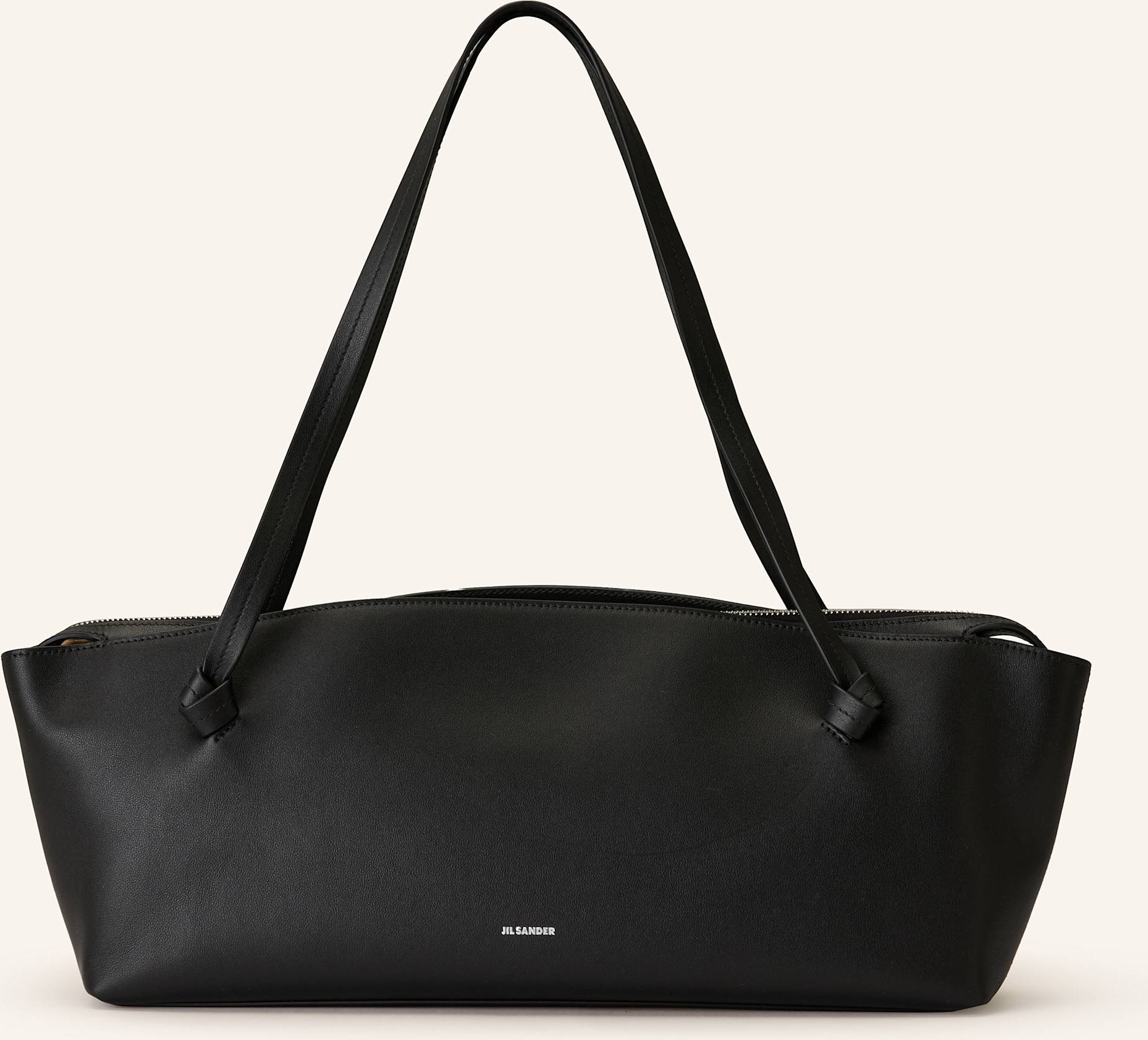Jil Sander Schultertasche schwarz