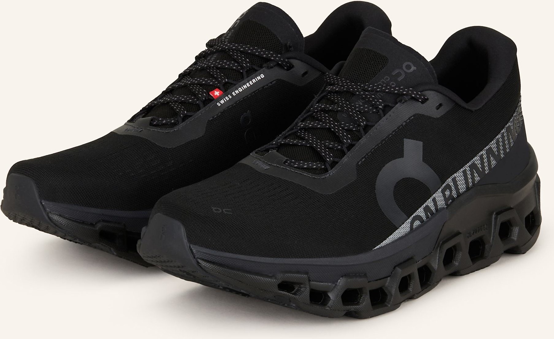 On Laufschuhe Cloudmonster 2 schwarz