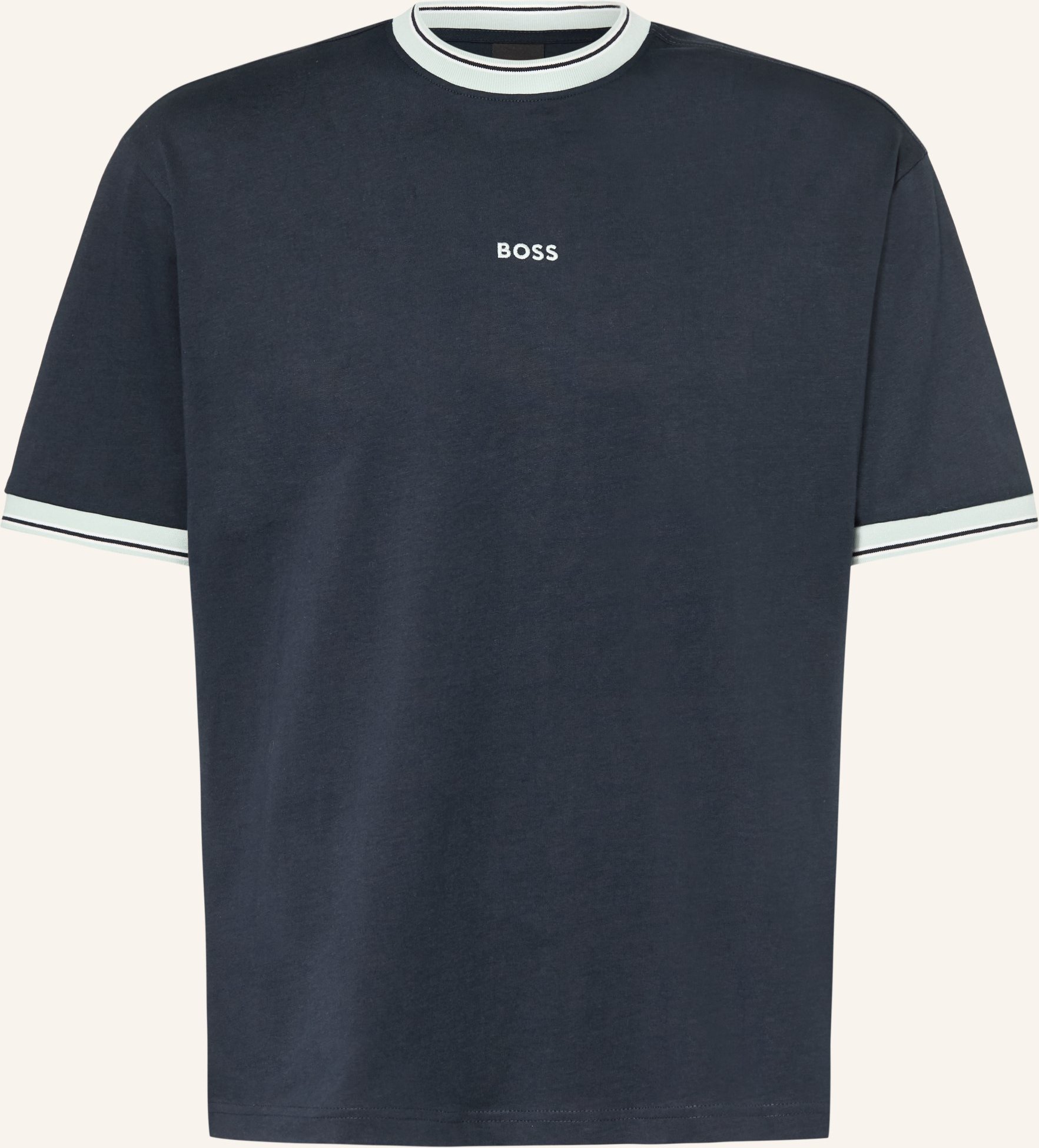 Boss T-Shirt Blocks blau