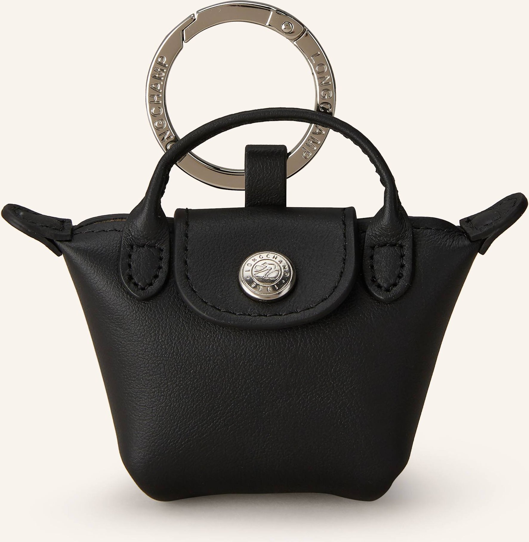Longchamp Schlüsselanhänger Le Pliage Xtra schwarz
