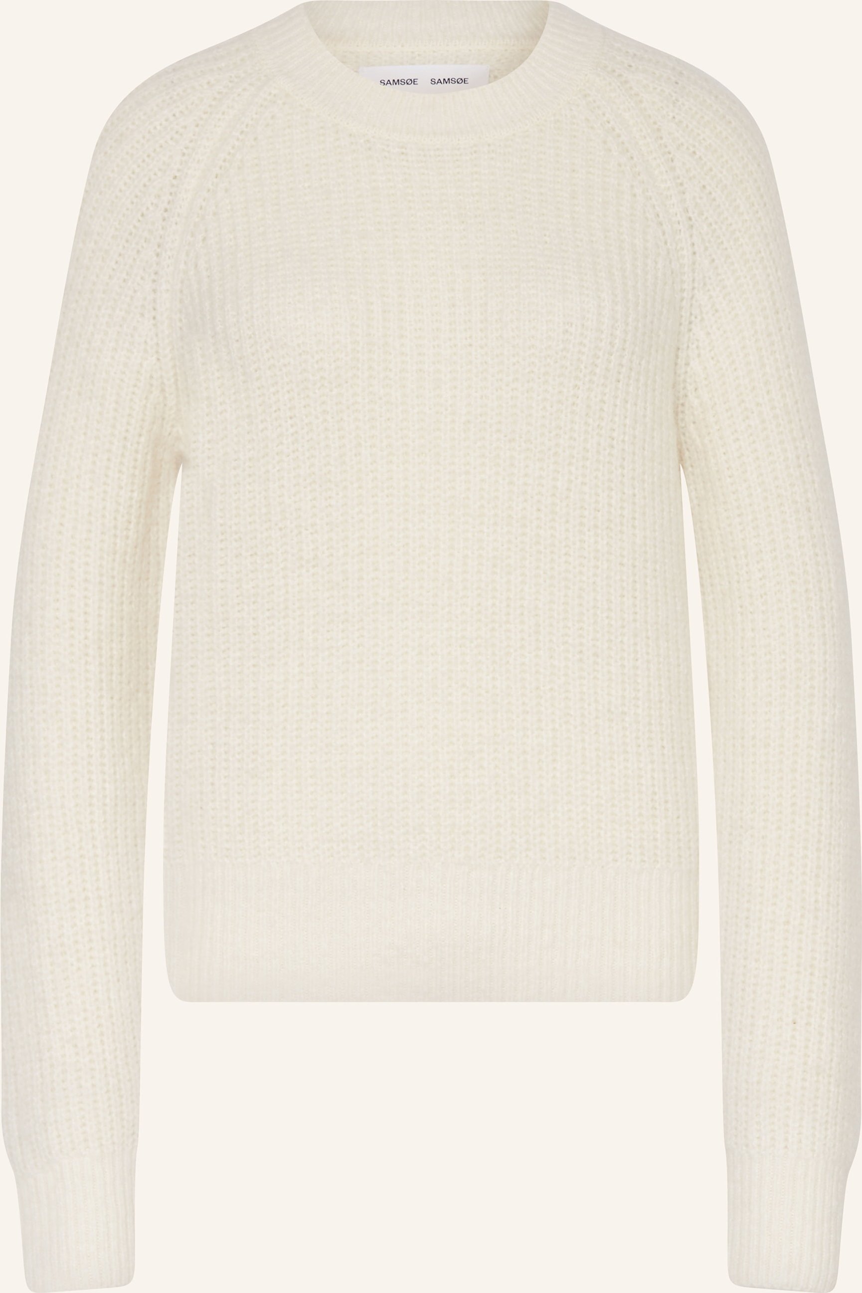 Thumbnail - Samsøe Samsøe Pullover Salayla Mit Alpaka weiss