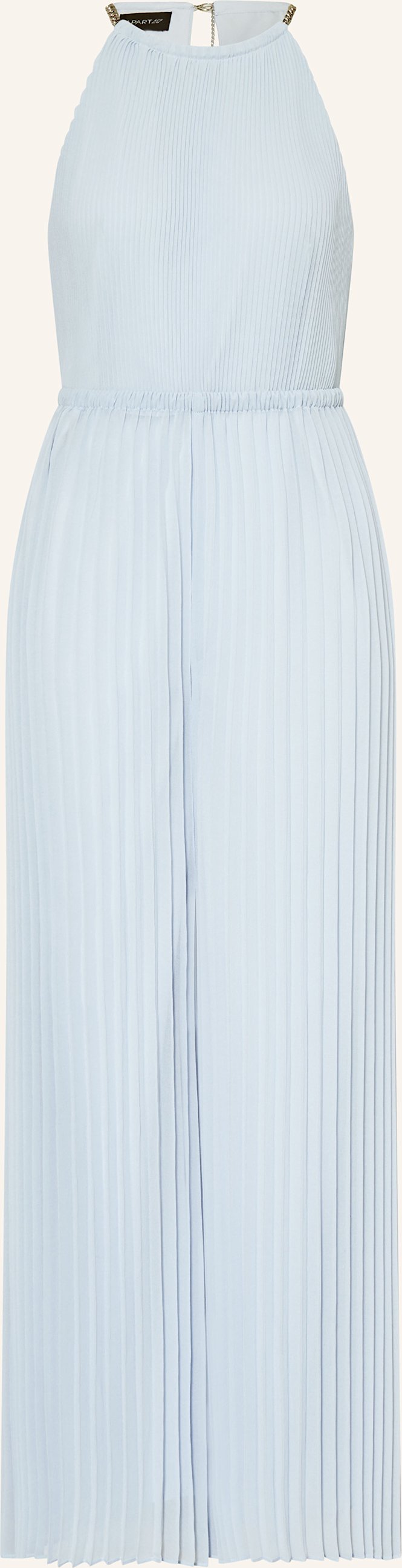 Apart Plissee-Jumpsuit blau