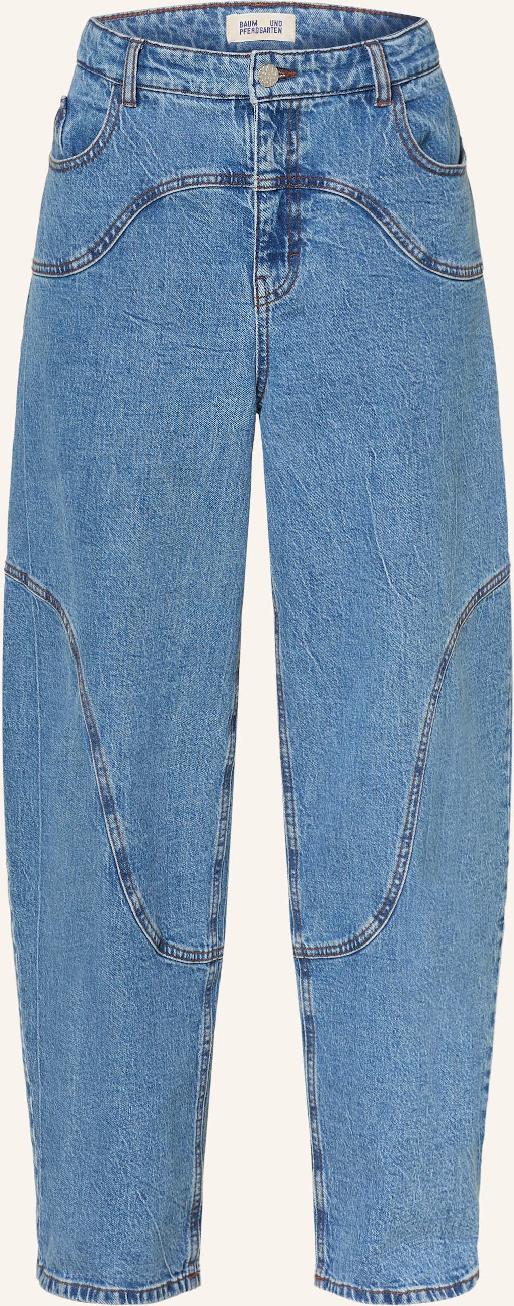Baum Und Pferdgarten Barrel Jeans Napolen blau