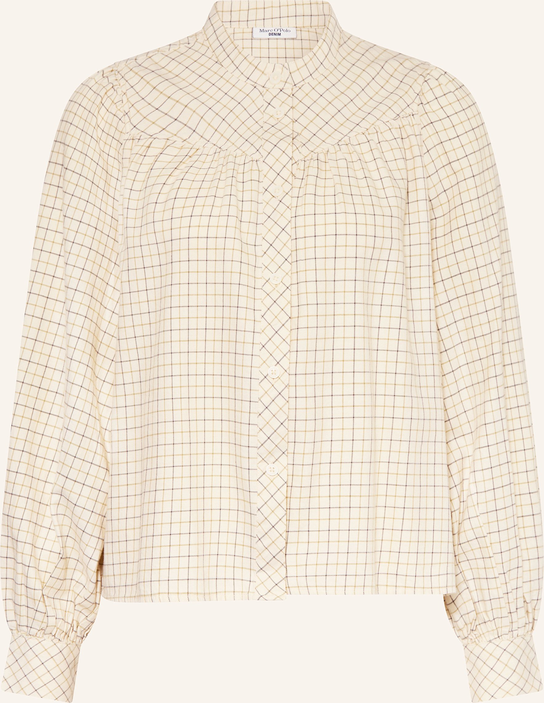 Marc O'polo Denim Bluse weiss