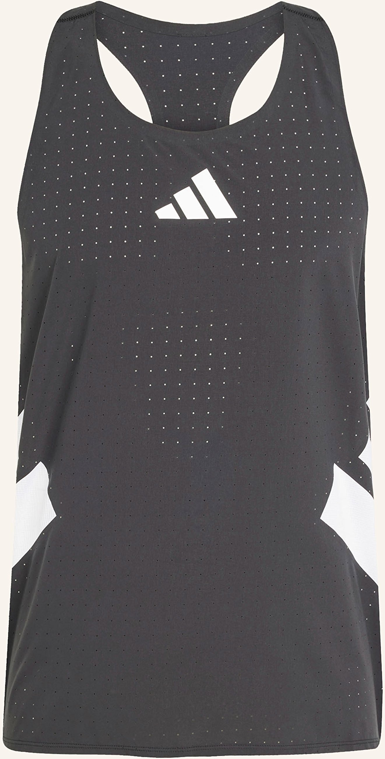 Thumbnail - Adidas Tanktop Adizero Road To Records Singlet schwarz