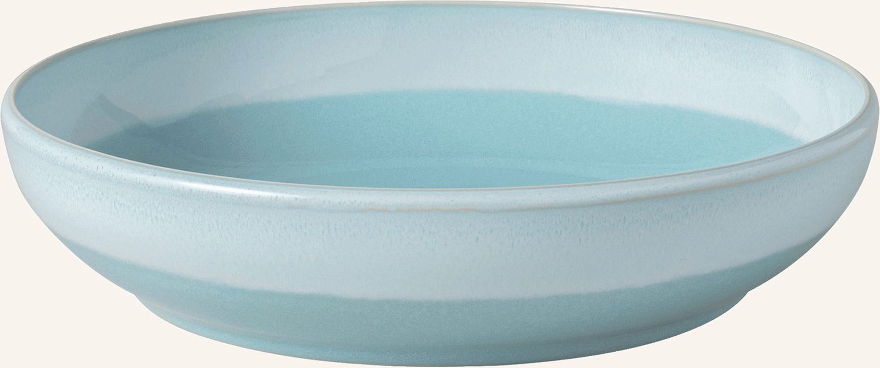Like. By Villeroy & Boch Pastaschale Perlemor Aqua blau