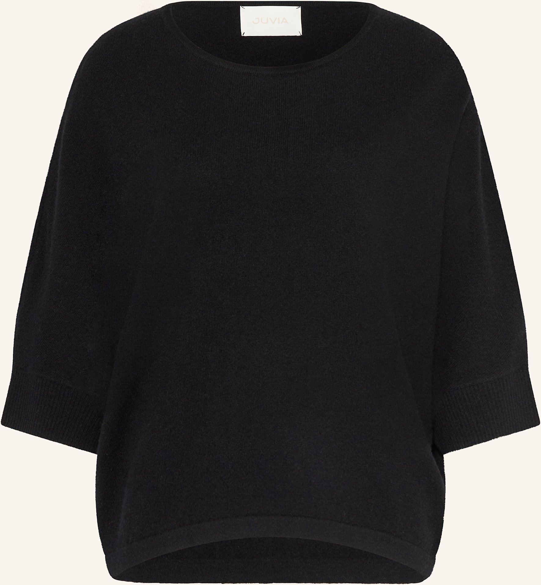 Juvia Pullover Blanca Mit 3/4-Arm schwarz