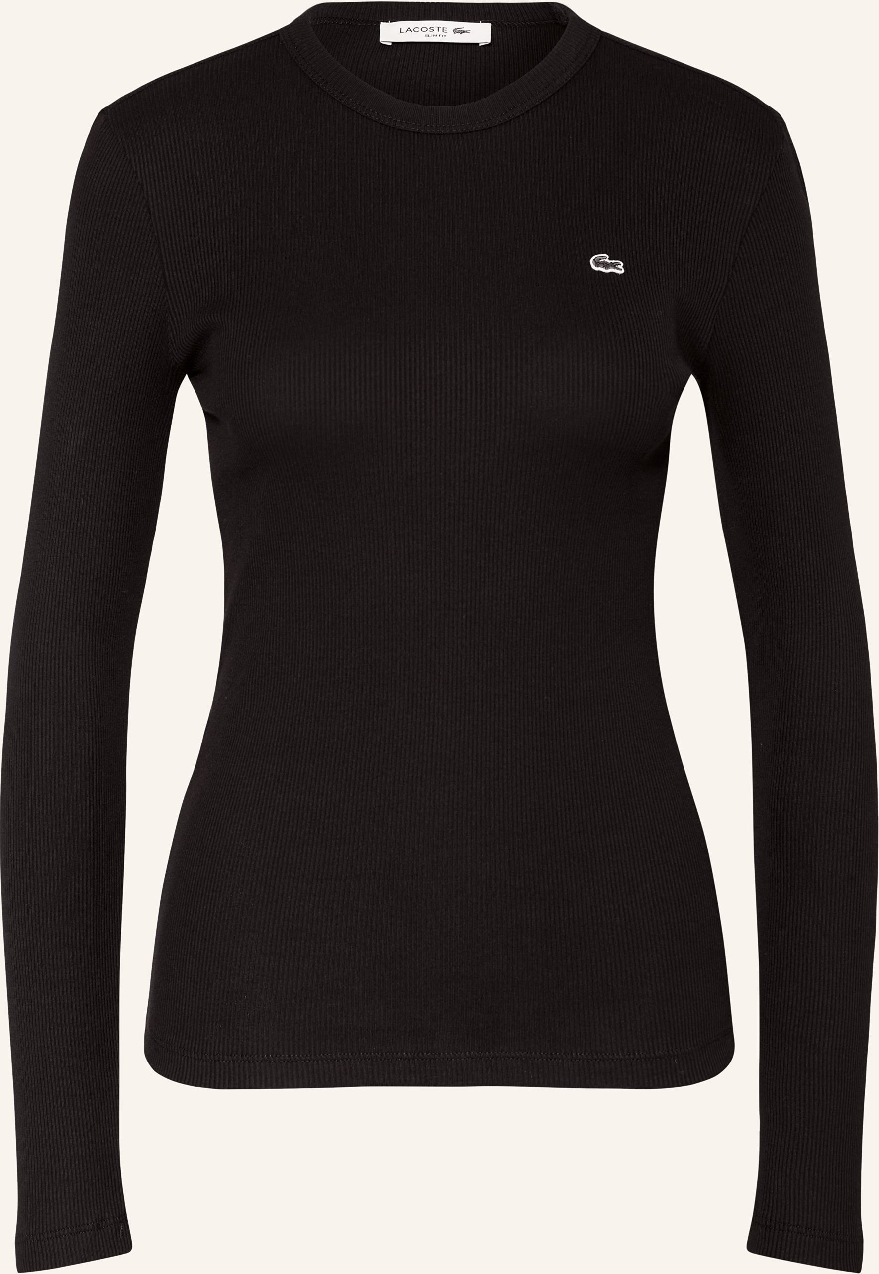 Lacoste Longsleeve schwarz