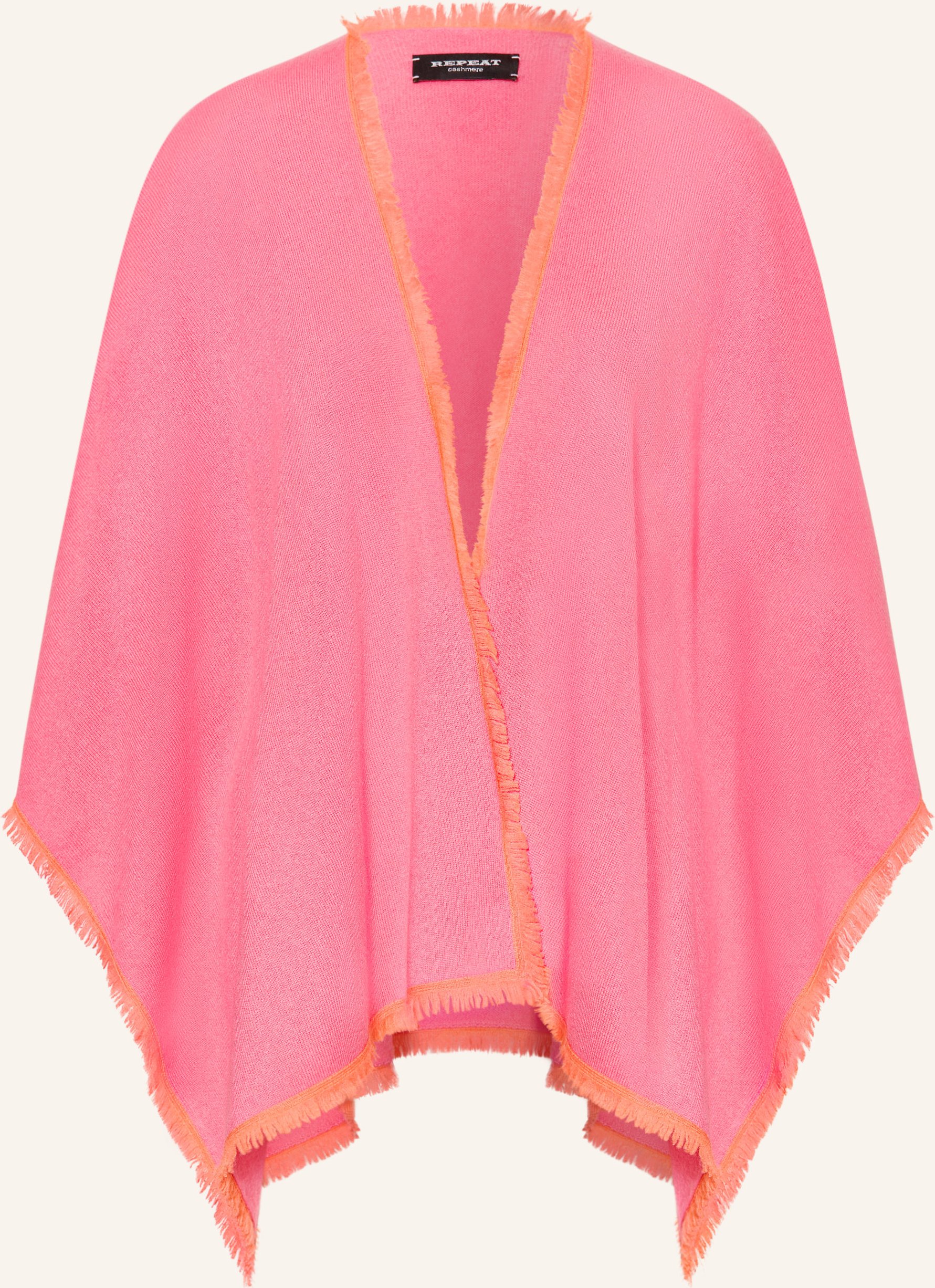 Repeat Cashmere-Cape pink